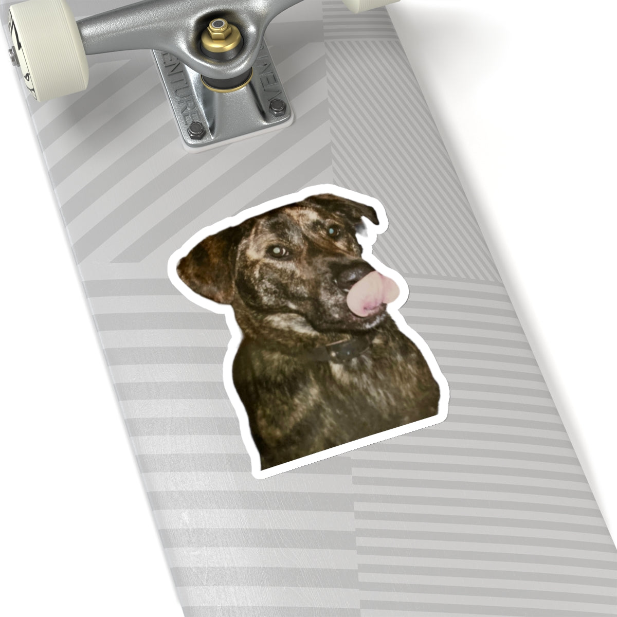Funny Dog Sticker for Dog Lover gift for Dog Mom Cute Brindle Dog Stickers for Dog Dad Gifts for Her Water bottle sticker for laptop