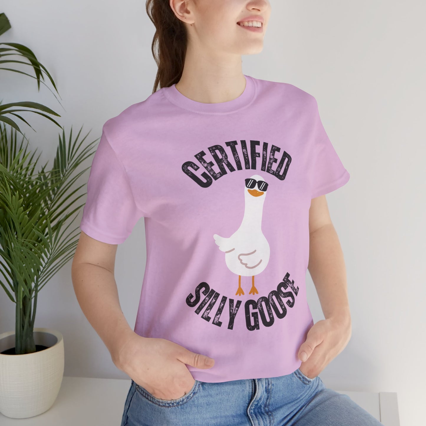 SILLY GOOSE SHIRTS Funny Animal Shirt for Animal Lover gift Funny T Shirt Farmer gifts her Certified Silly Goose T-shirts