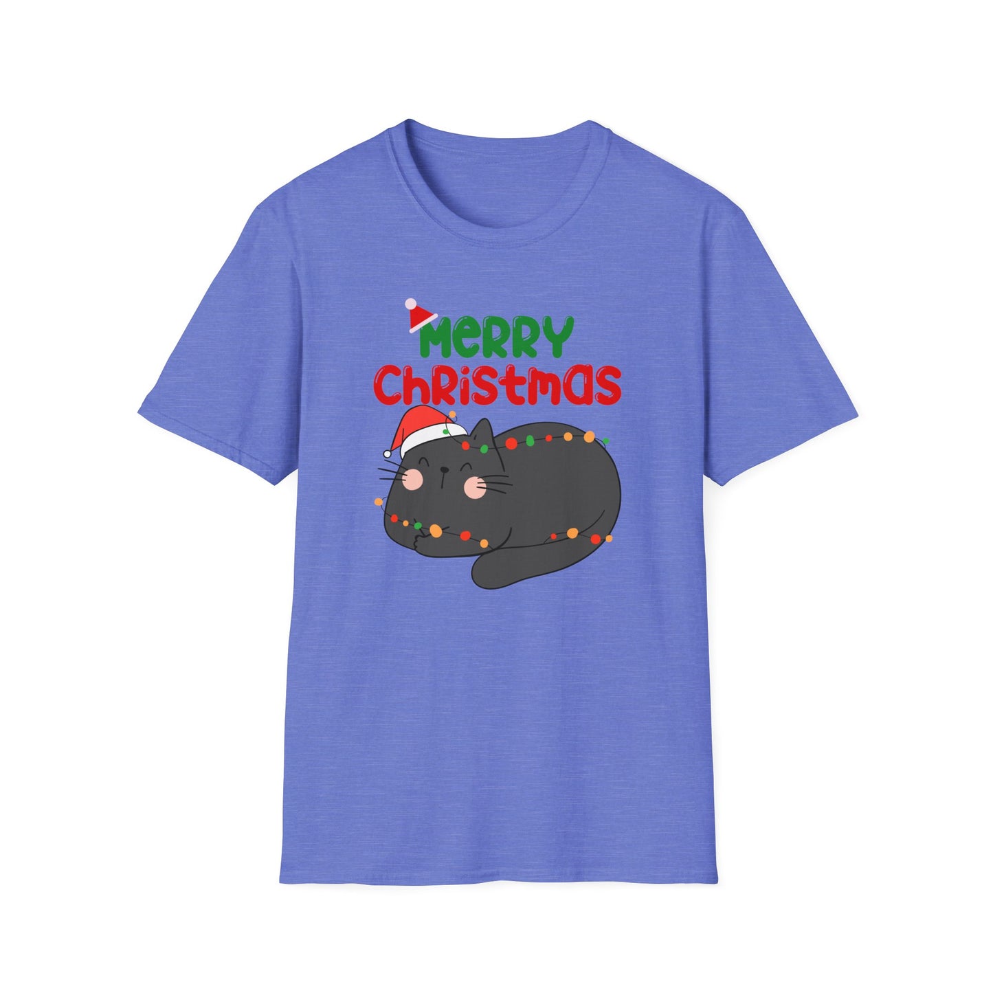 Christmas Lover Shirt for Cat Lover gifts for Black Cat Lovers T-shirts for Cats Mom Tshirts Funny Cat Shirts for Christmas present for Her