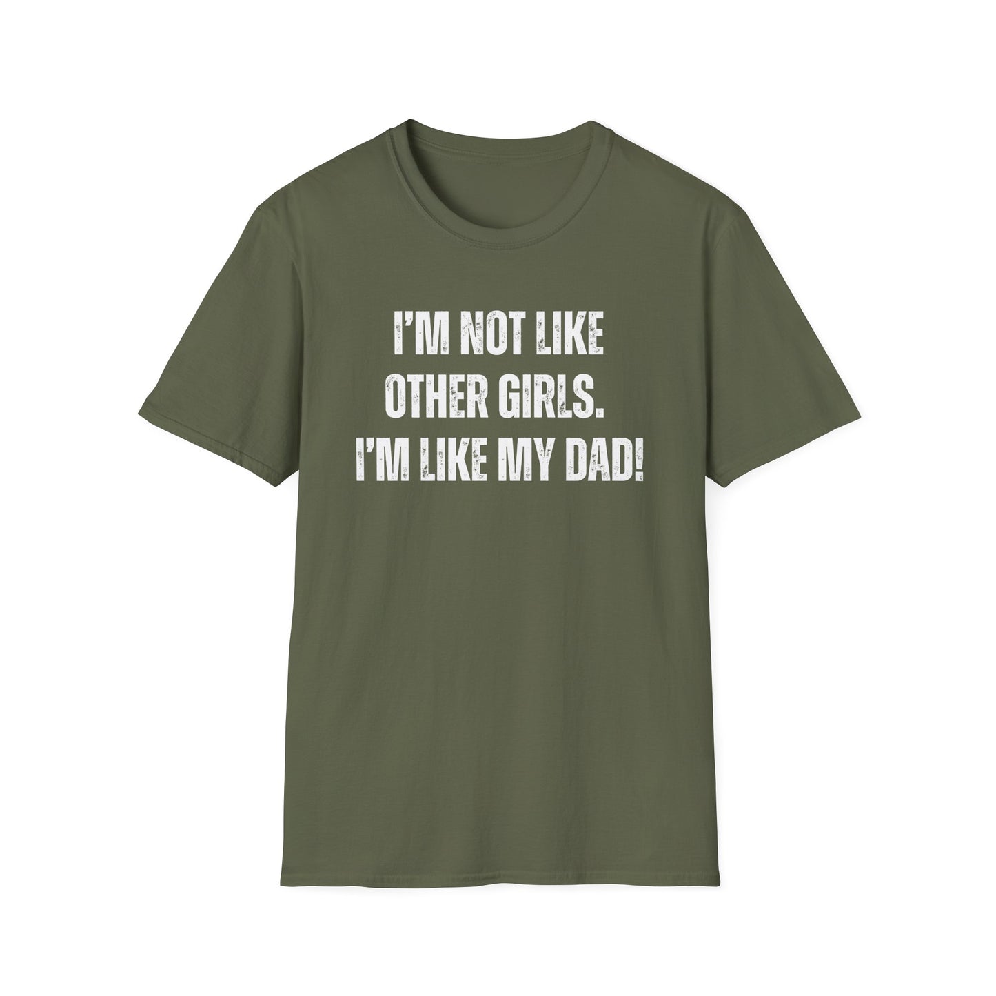 Daddys Girl T-Shirt, Father Daughter Tee, Unique Daddy's Girl Shirt, Family Matching Top, Dad's Little Girl Gift