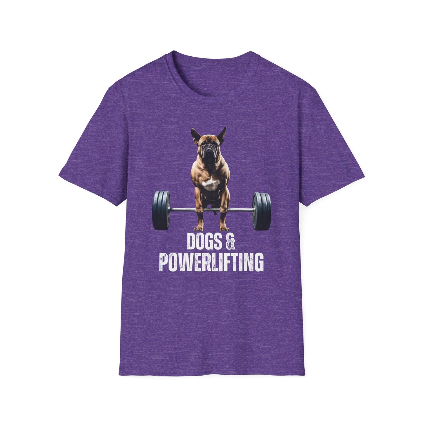 Dog Powerlifting Shirt for Dog Lover gifts for Gym Tshirts for Weightlifting T-shirt for Dog Dad gift for Dog Mom T-shirts for Powerlifter gift