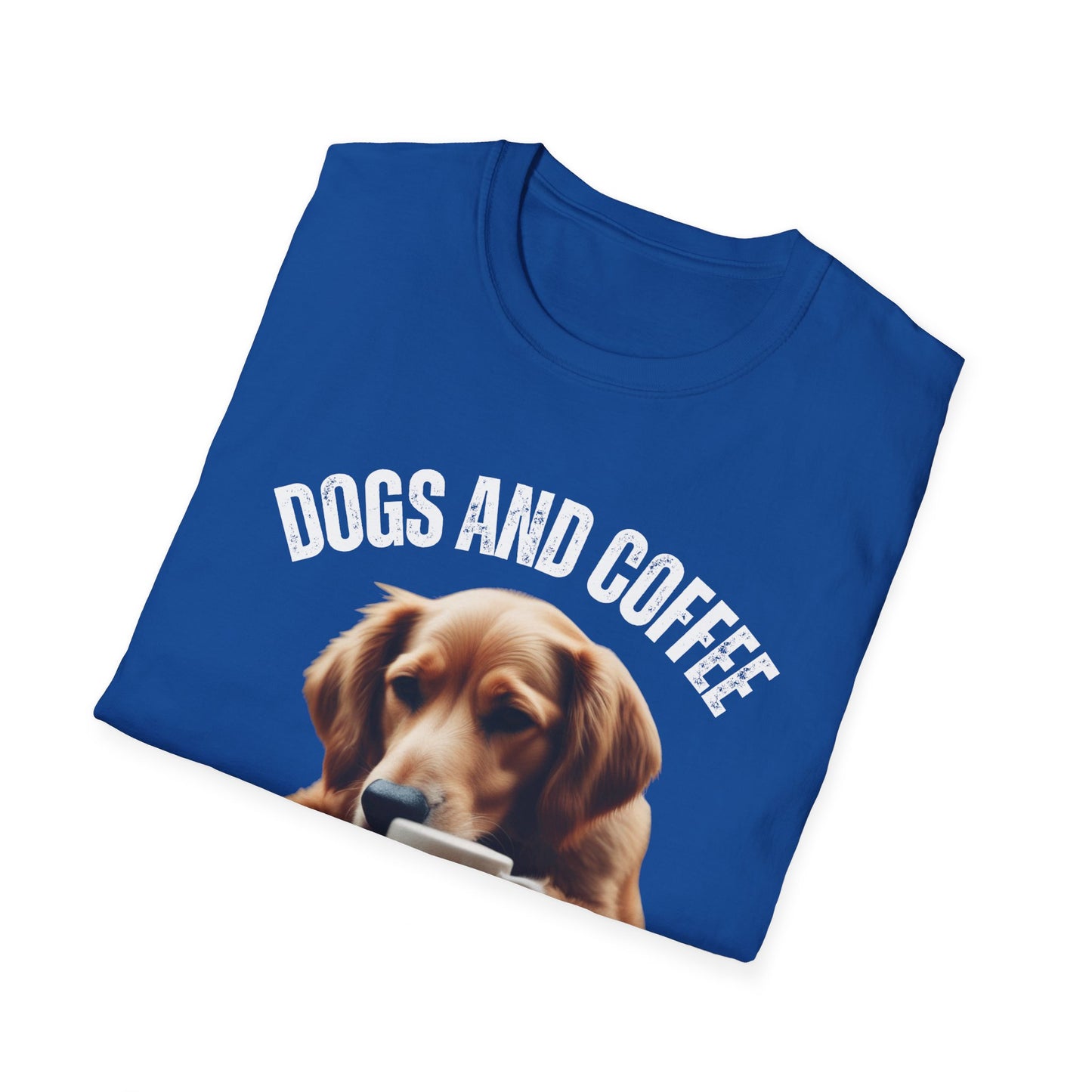 Dog Coffee Shirt Cute Dogs Drinking Coffee T-shirt for Golden Retriever Lover gifts for Golden Retriever T Shirts Cute Dog Shirts for Dog Mom gift