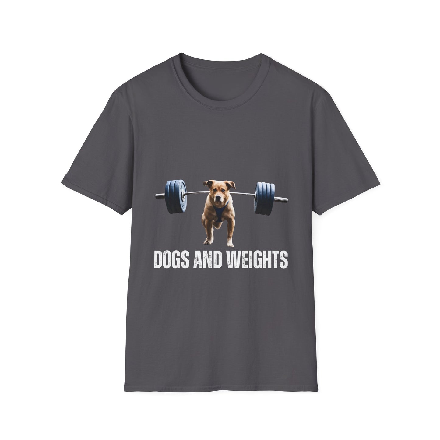 Dog Workout T-shirt for Dog Lover gift for Gym Lover Dog Lifting Weights T Shirt Dogs & Weights Shirt for Fitness Lover gift