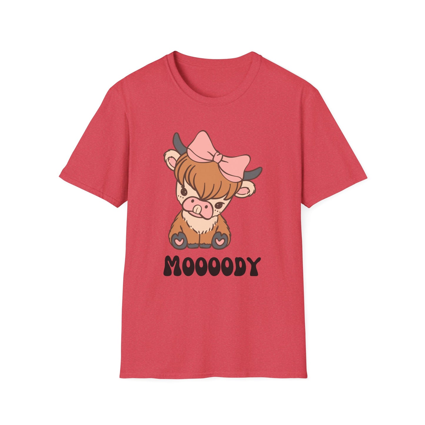 Highland Cow Shirt Funny Moody Cow Themed Shirts for Cow Lover gifts for Farmer gift Funny Cow T-shirt for Cow Theme T Shirt