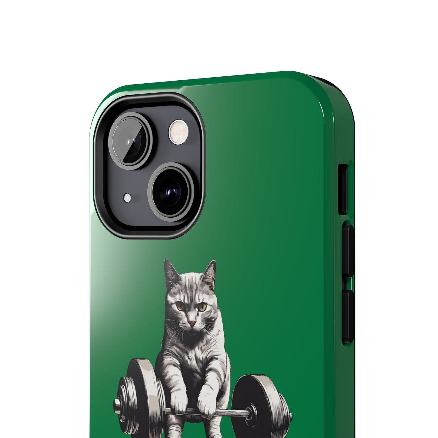 CATS & Weights iPhone case for Gym Lover gift for Cat Lover gifts for Fitness Lover Funny Cat Phone case Workout case