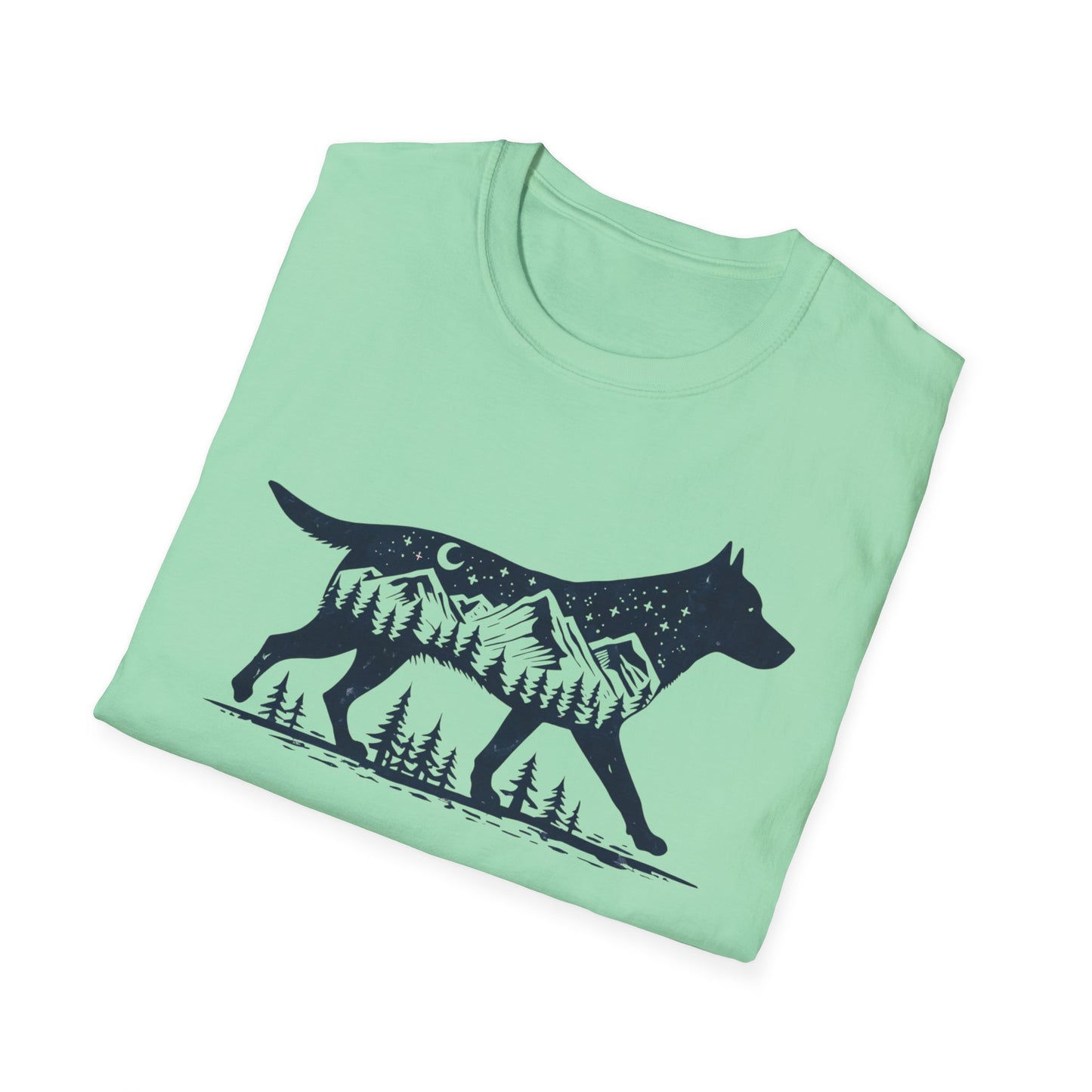 Dog Tee for Wolf T-shirt Nature Dog TShirt Cute Dog Shirt for Her gifts for Dog Mom gifts for Husky Mom T-shirts for Dog Dad gift ideas
