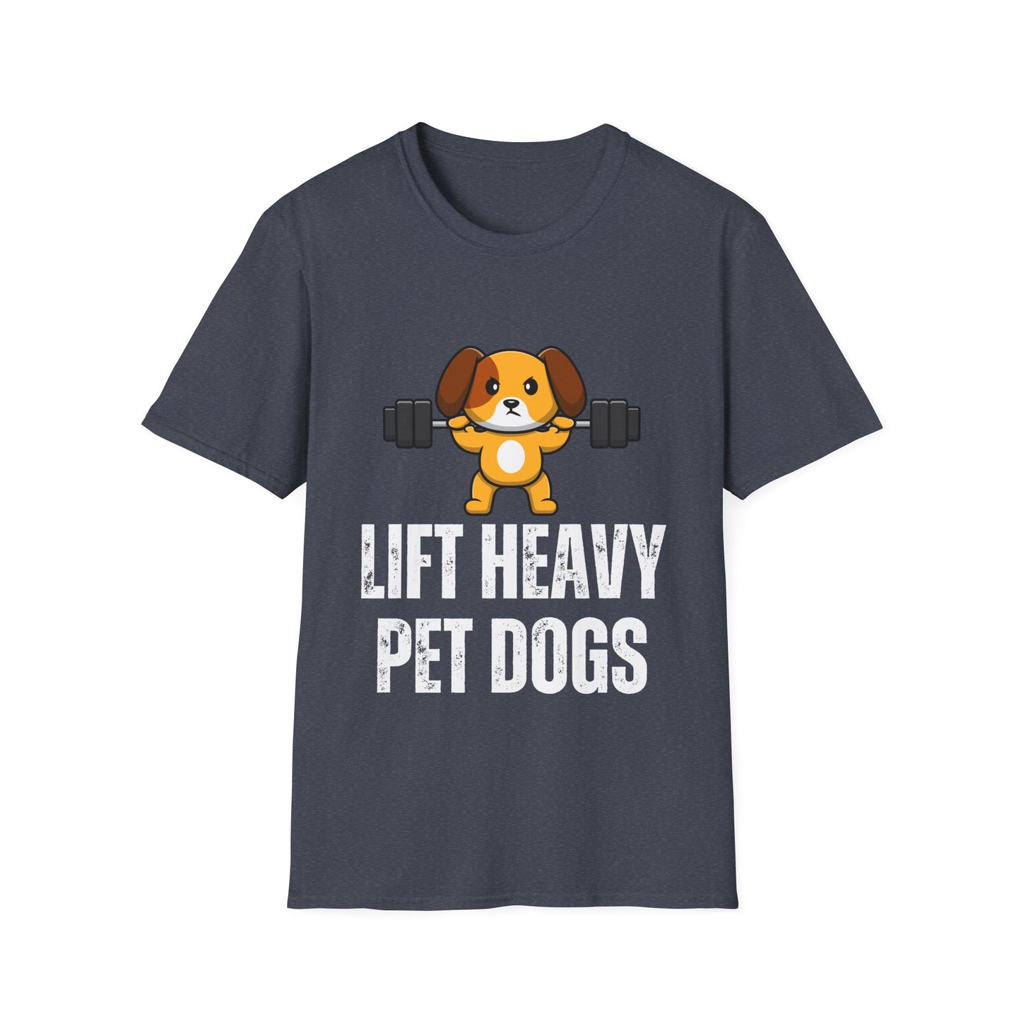 Funny Dog Workout Shirt for Gym Lover gifts for Dog Lover T-shirt Dog Lifting Weights T Shirt Lift Heavy Pet DOGS Tee