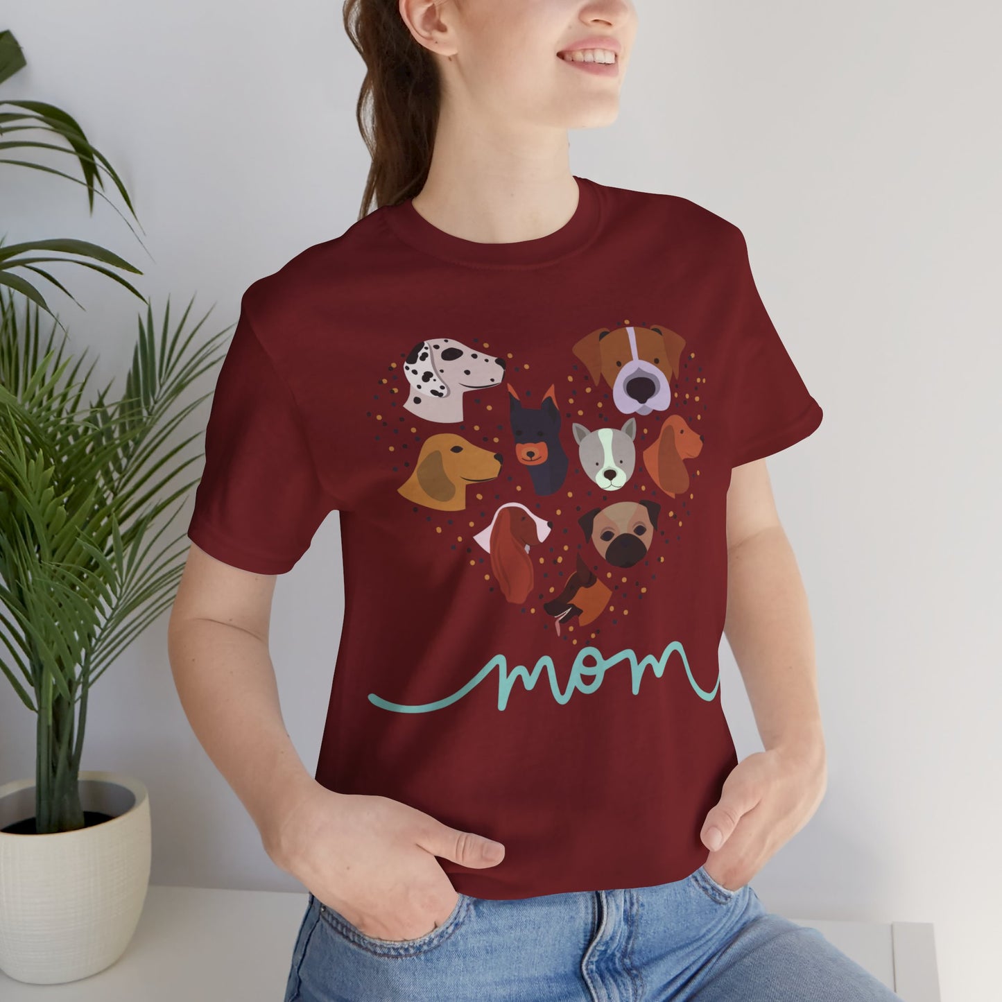 Dog Mom Shirt In my Dog Moms  T-shirts for Dog Lovers gifts for Dog Momma T Shirts for Her Cute Dog Mommy T-shirts for Mothers Day