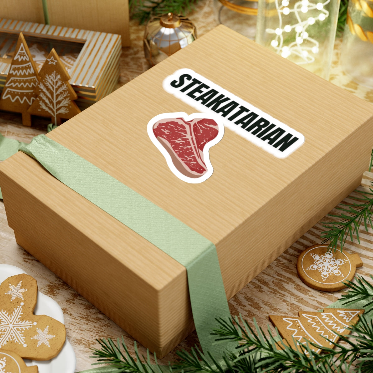 Steak Lover sticker for Meat Lover gift for Grilling gifts for Barbecue BBQ Lovers presents for Him Funny Steakatarian  Carnivore Stickers