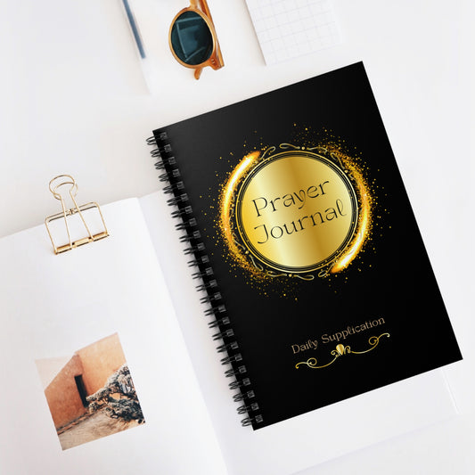 Prayer Journal Daily Supplication  for Christian gift for Mom Pastor gifts for Writers