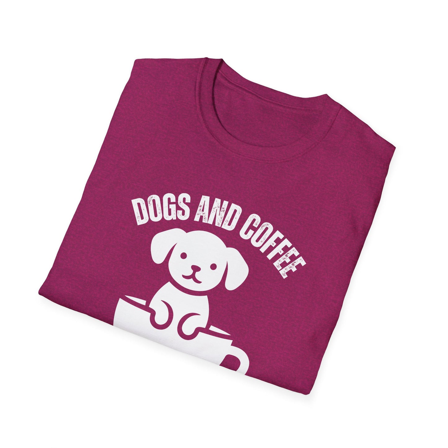 Simple Dog Shirt for Coffee Lover gift for Dog Lovers gifts for Coffee Addict T-shirt for Dog Enthusiast gift for Dog Mom T Shirts for Women's gifts