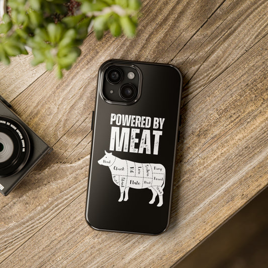 Funny iPhone case for Carnivore gift for Meat Lover gift for BBQ Lover gift for Grilling Grill Master iPhone protective case