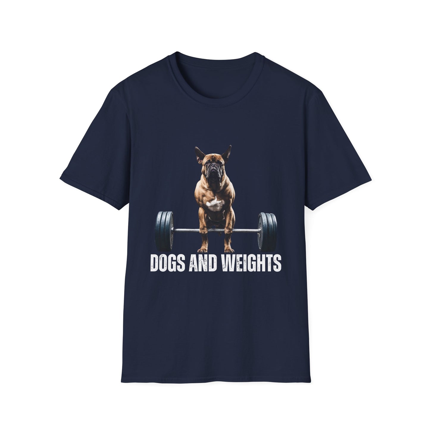 Dog Deadlifting T-shirt for Dog Lover gift for Gym Lover gift for Fitness Lover gift -Dog Lifting Weights T Shirt DOGS & WEIGHTS Shirt