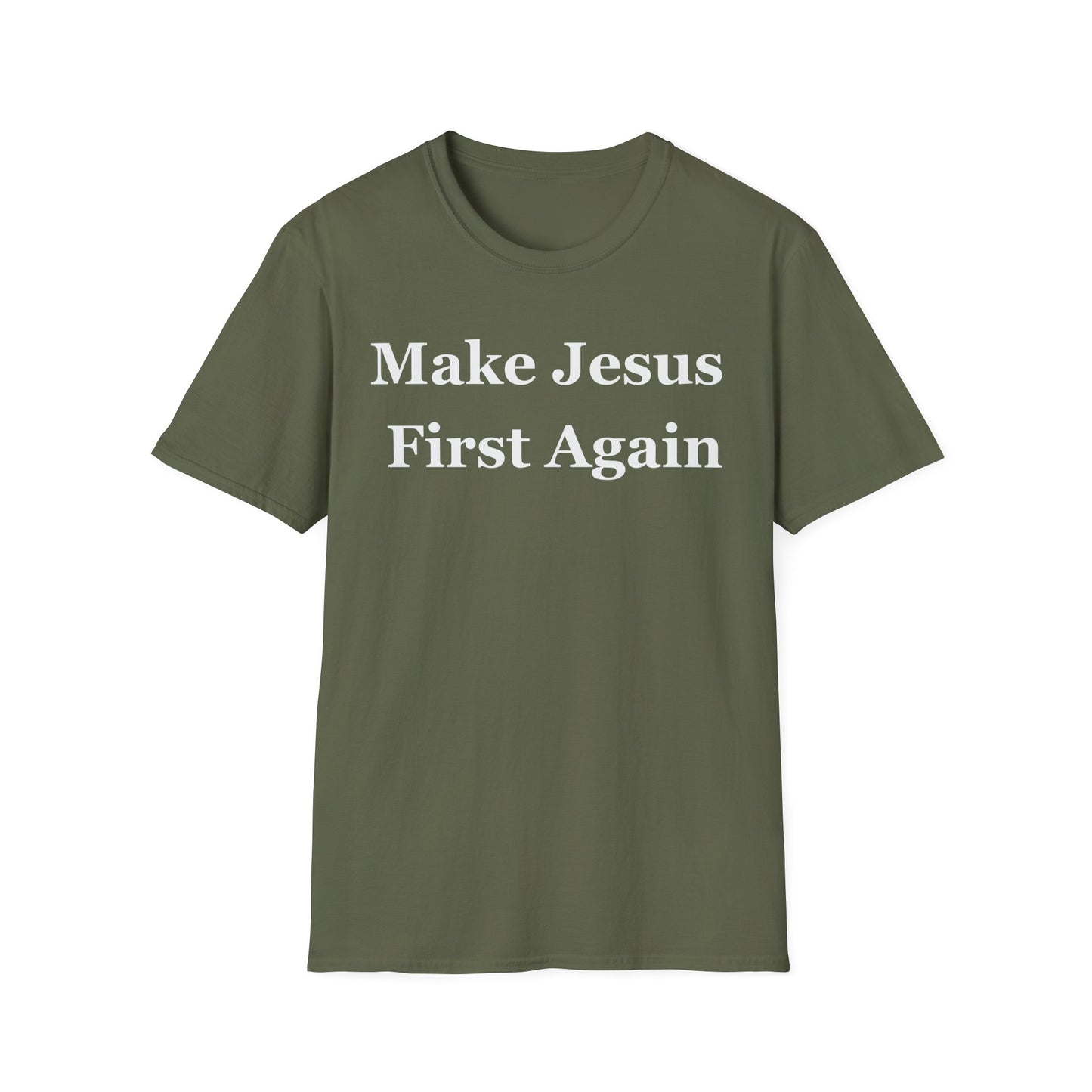 Jesus T Shirts Make Jesus First Again T-shirt for Christian present for Christians gift ideas for Pastor gifts MAGA Tshirt Pun MAHA Shirt