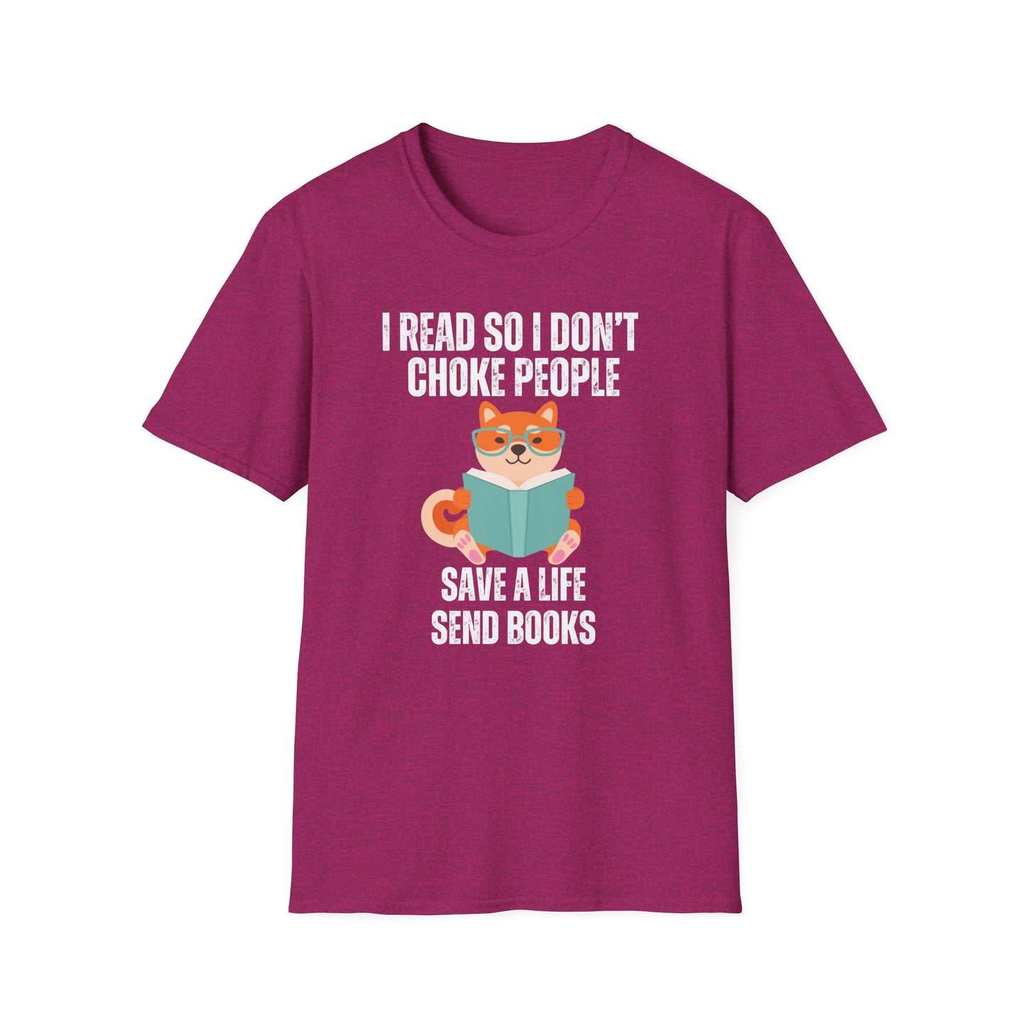 Dog Reading T Shirt for Dog Lover gifts for Book Collector gift for Books Enthusiast T-shirts Chow Dogs Lovers T Shirts Cute Puppy Tee Shirt