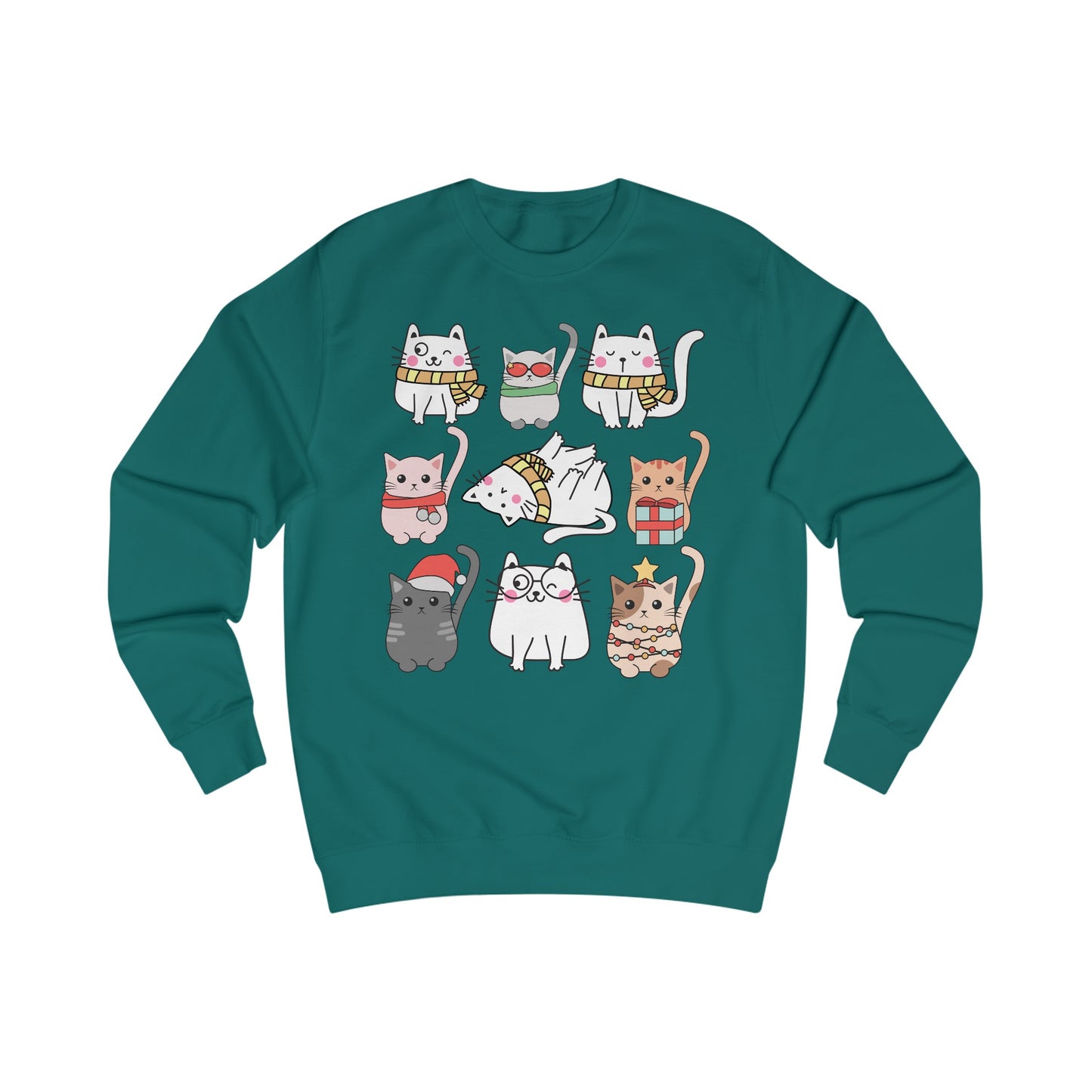 Cat Sweatshirt for Cat Mom gift for Cat Lover gifts Funny Cat Sweatshirt Kitty Cat Pullover Super Cute Oversized Sweatshirt for Her