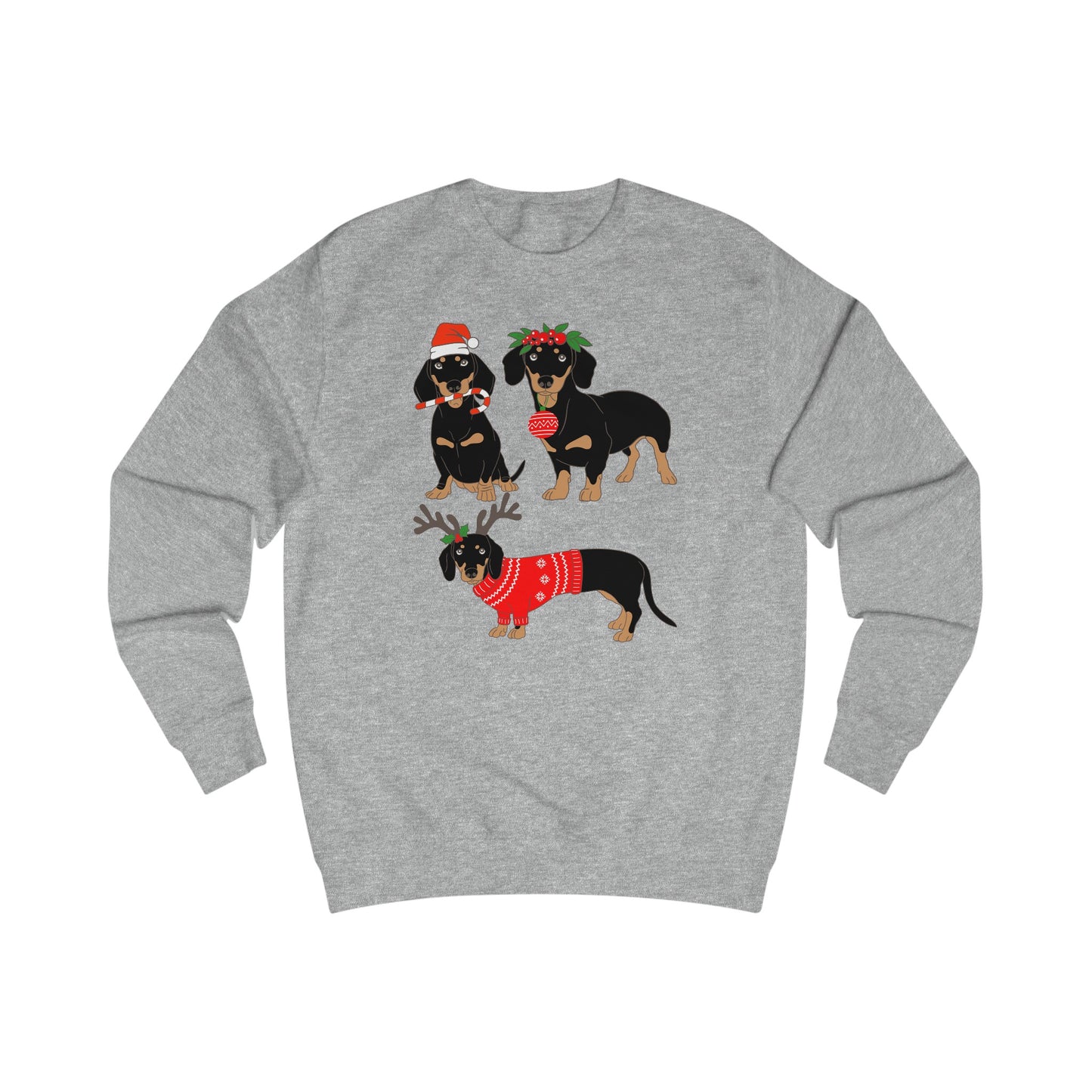 Dachshund Sweatshirt for Christmas presents for Weiner Dog Lover gift forDachshund Mom gift for Dog Dad Sweatshirts for Christmas presents