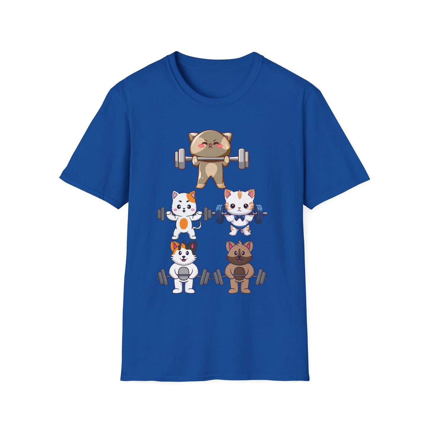CAT Weightlifting T Shirts Cats Lifting Weights Shirt Funny Gym Cats Shirt for Fitness Lover Gift for Cat Lover gift Cats Working out T-shirt for Cat Mom gift