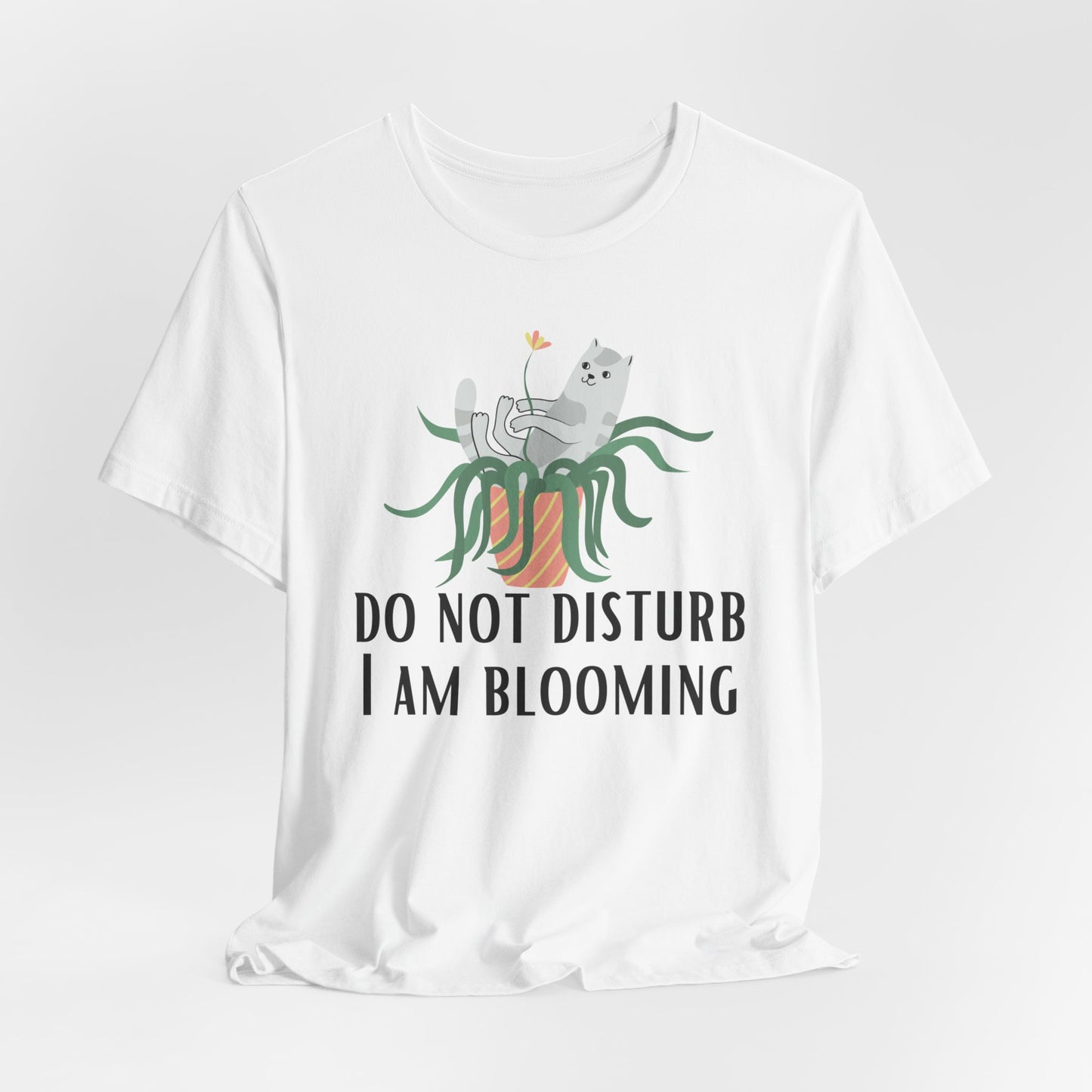 Cute Cat Plant Shirt for Plants Lovers for Cat Lover gift ideas for Kitty Mom T Shirts for Her gifts for Mothers Day Gardening Gardener Pun