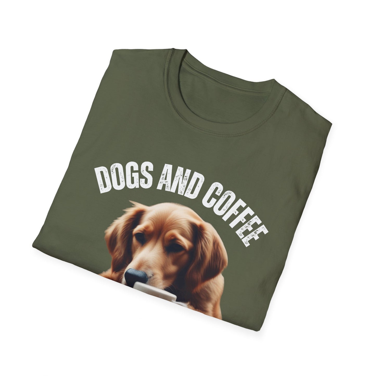 Dog Coffee Shirt Cute Dogs Drinking Coffee T-shirt for Golden Retriever Lover gifts for Golden Retriever T Shirts Cute Dog Shirts for Dog Mom gift