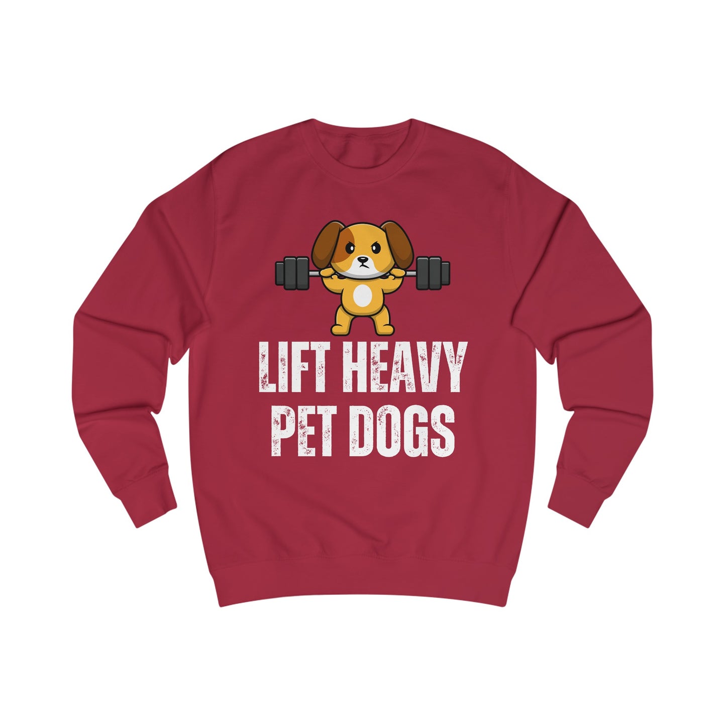 Lift Heavy Pet Dogs Sweatshirt Funny Gym Sweatshirts for Dog Love gift for Fitness Lover gift for Workout Men's Sweatshirt