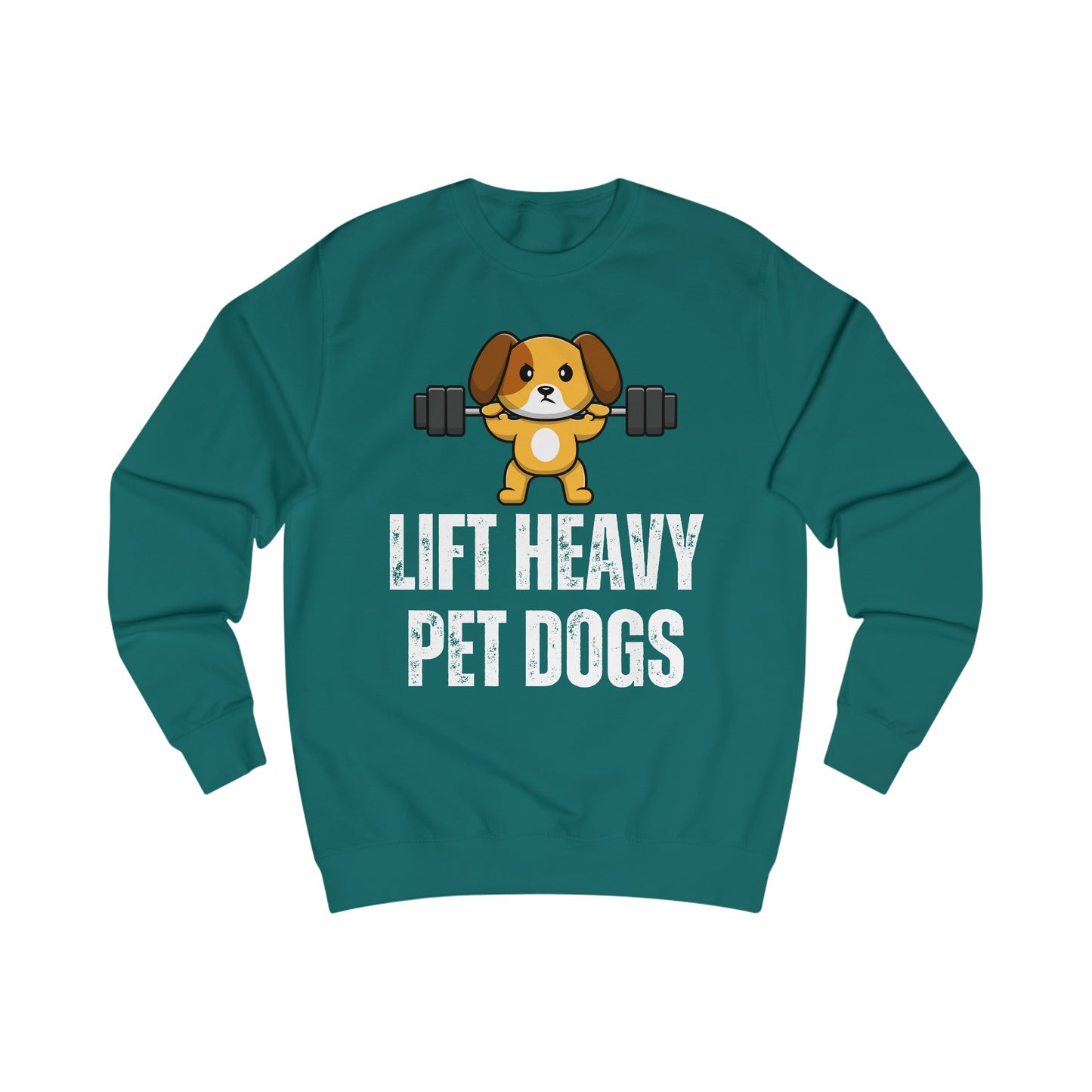 Lift Heavy Pet Dogs Sweatshirt Funny Gym Sweatshirts for Dog Love gift for Fitness Lover gift for Workout Men's Sweatshirt