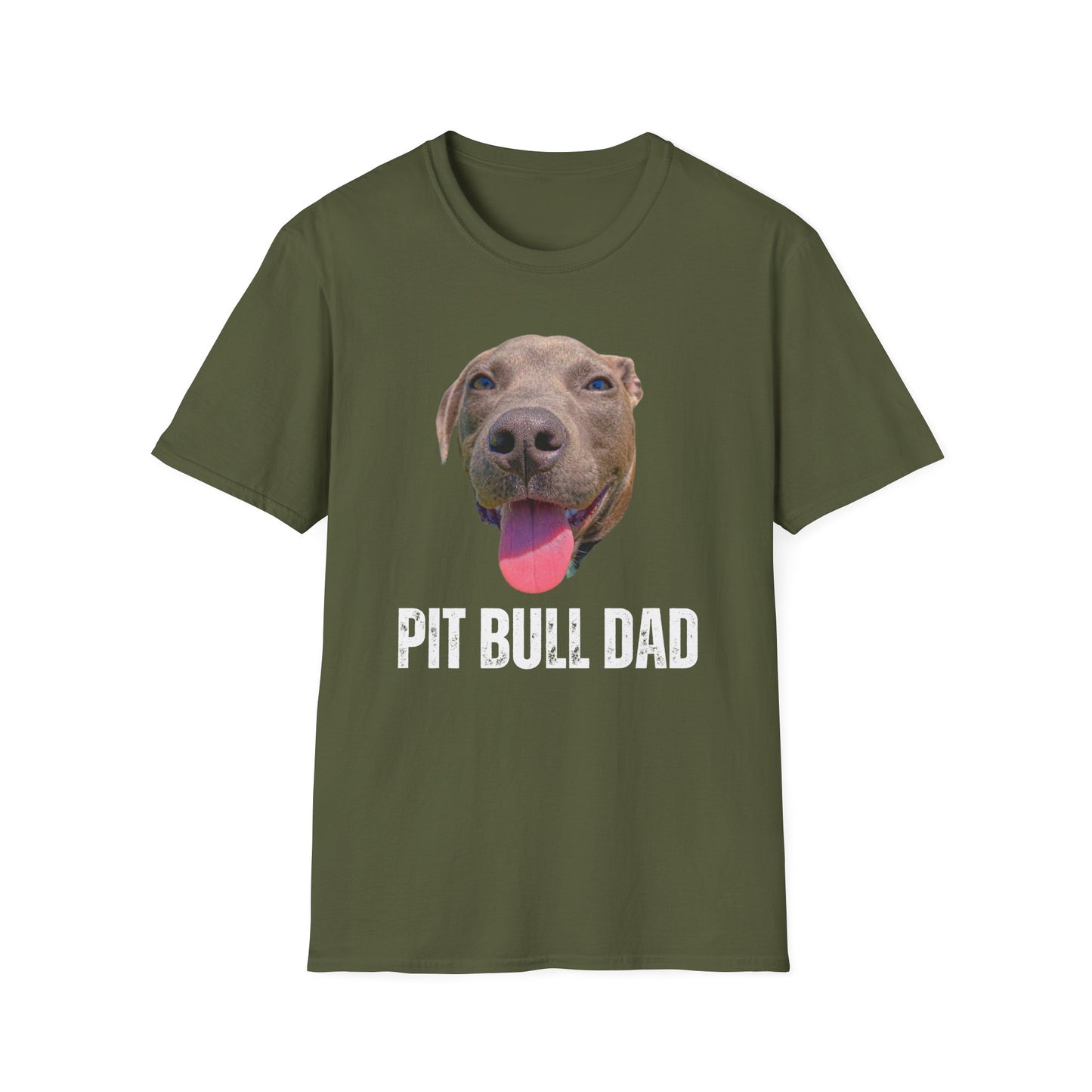 PIT BULL DAD T-shirt for Dog Daddies gift for Dog Dads gifts for Pit Bull Lovers Present for Him Cute Pit Bulls