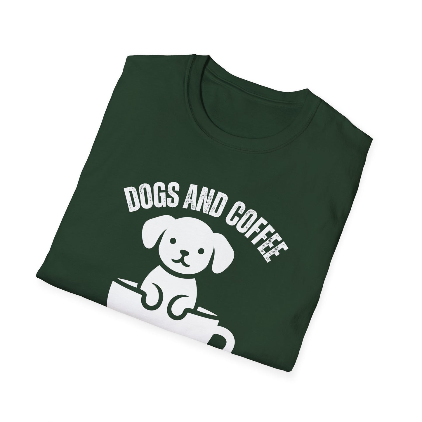 Simple Dog Shirt for Coffee Lover gift for Dog Lovers gifts for Coffee Addict T-shirt for Dog Enthusiast gift for Dog Mom T Shirts for Women's gifts