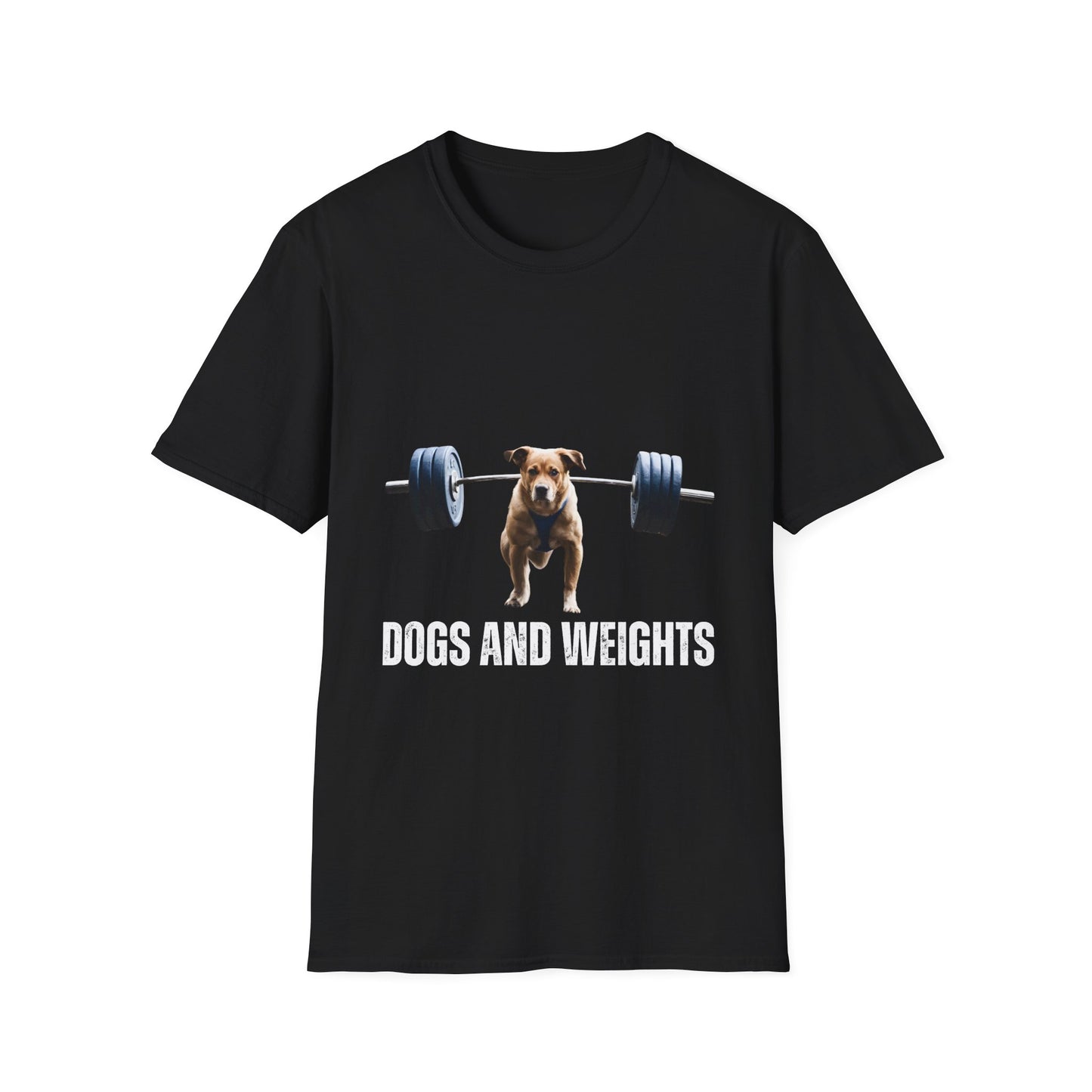 Dog Workout T-shirt for Dog Lover gift for Gym Lover Dog Lifting Weights T Shirt Dogs & Weights Shirt for Fitness Lover gift