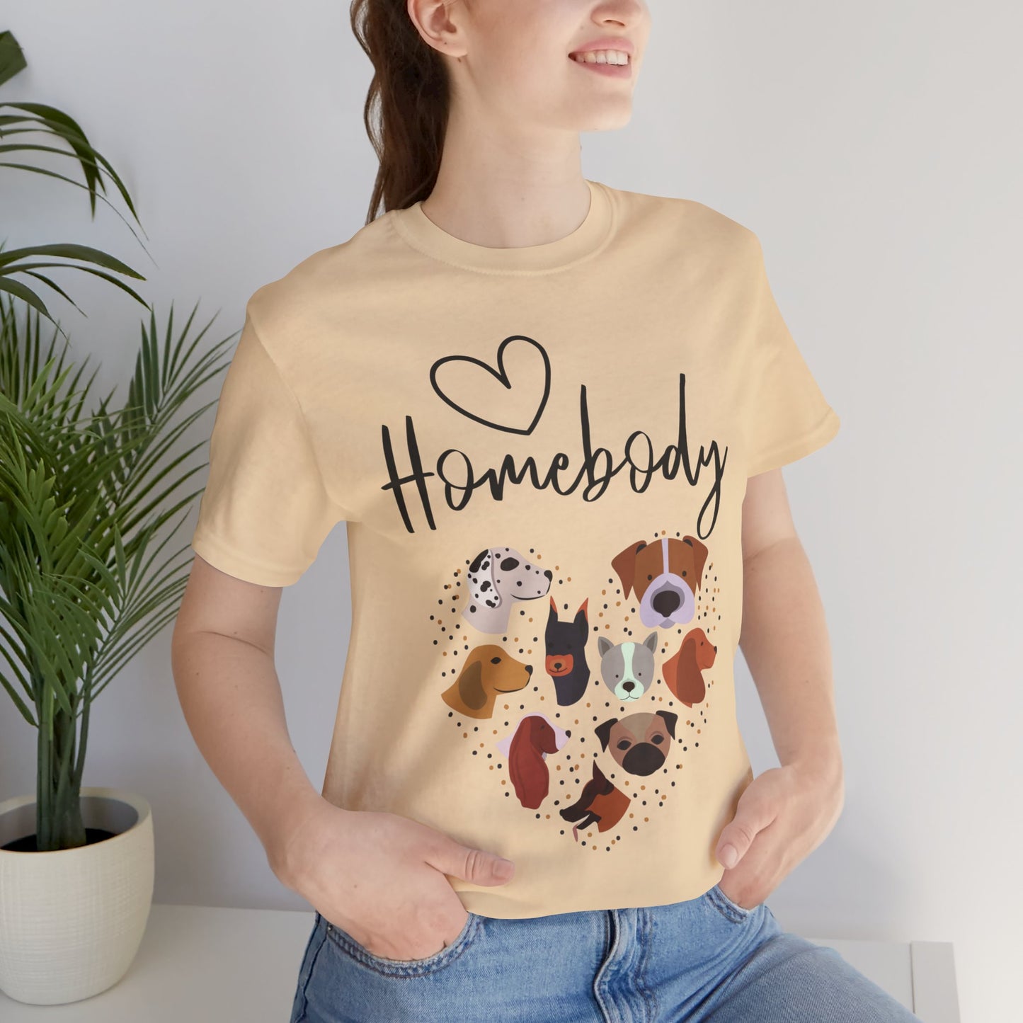 Homebody Dog Lover Shirt for Dog Mom gift for Mothers Day T-shirts for Momma gift Doggy Mama T Shirts for Mother gift