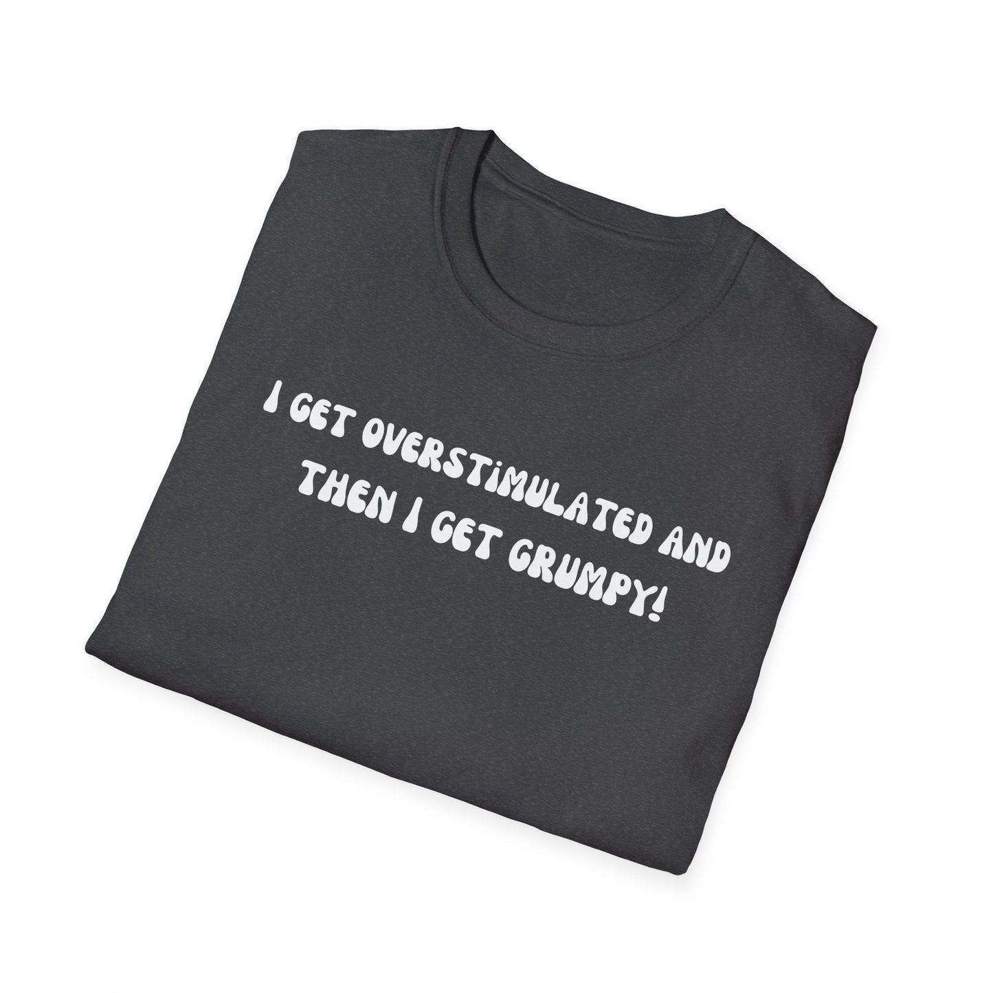 Overstimulated T-shirt for ADHD Friend gifts for Autism Awareness T Shirt Mental Health gift for Autistic Tee