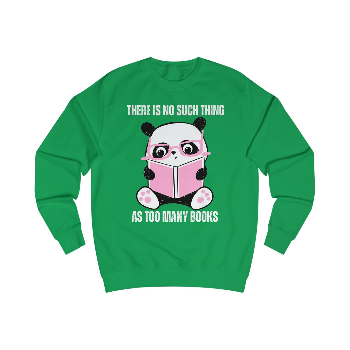 Panda Reading a Book Sweatshirt Lover of Reading Books Bookish Sweatshirts gift for Reader Bookworm gifts for Librarian English Teacher