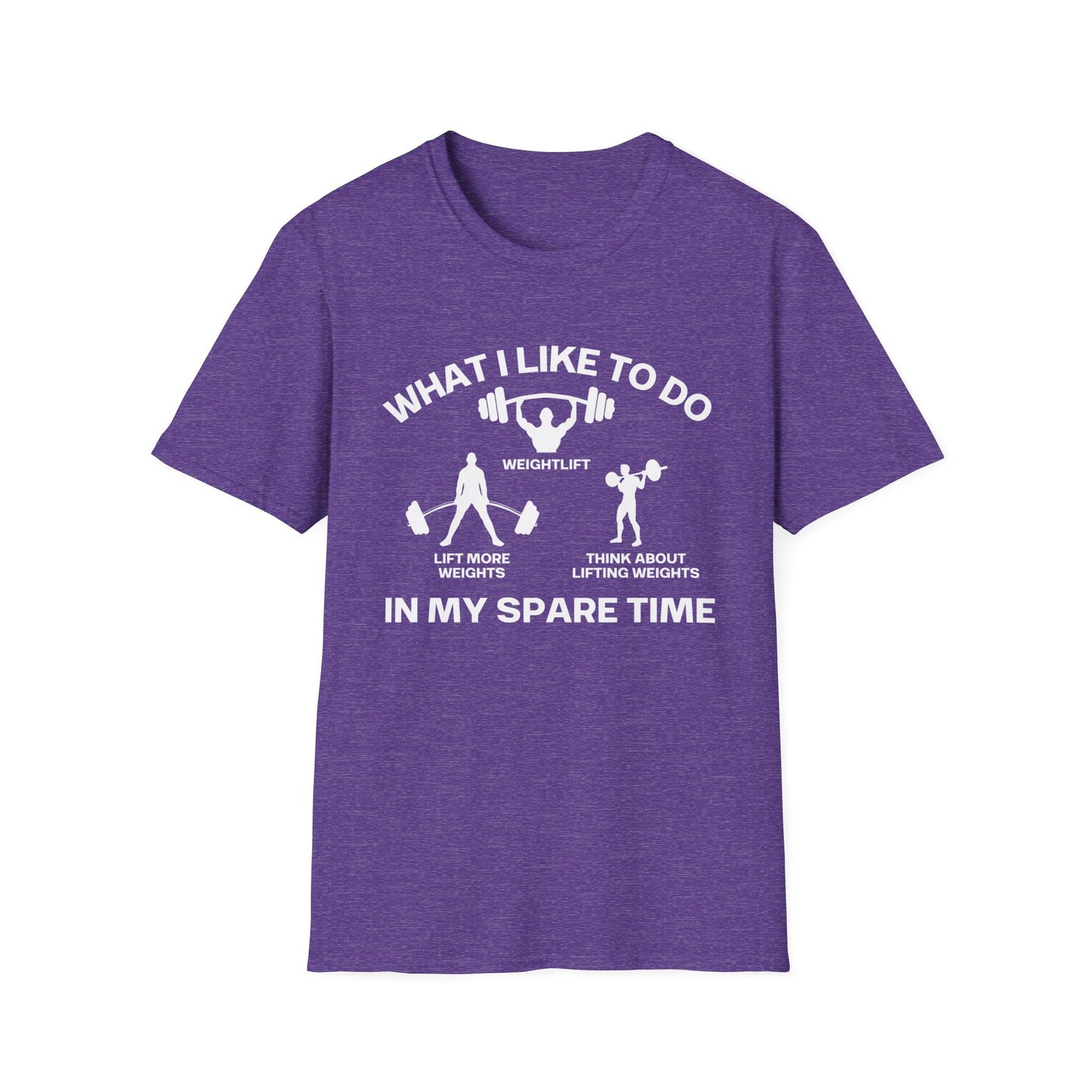 Weightlifting T-shirt for Weightlifter gift for Gym Rat Shirt for Fitness Lover gifts Funny Workout Shirts for Him Dad gifts for Powerlifter