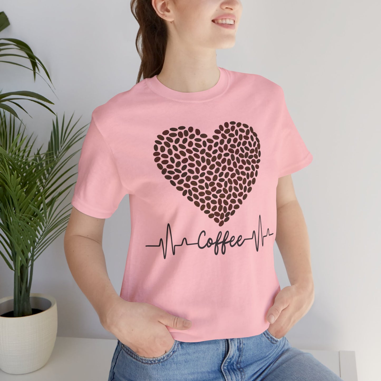 COFFEE Shirt for Coffee Lover gift for Mothers Day gifts Barista gift for Her Cute Coffee Addict T-shirts for Women and Men