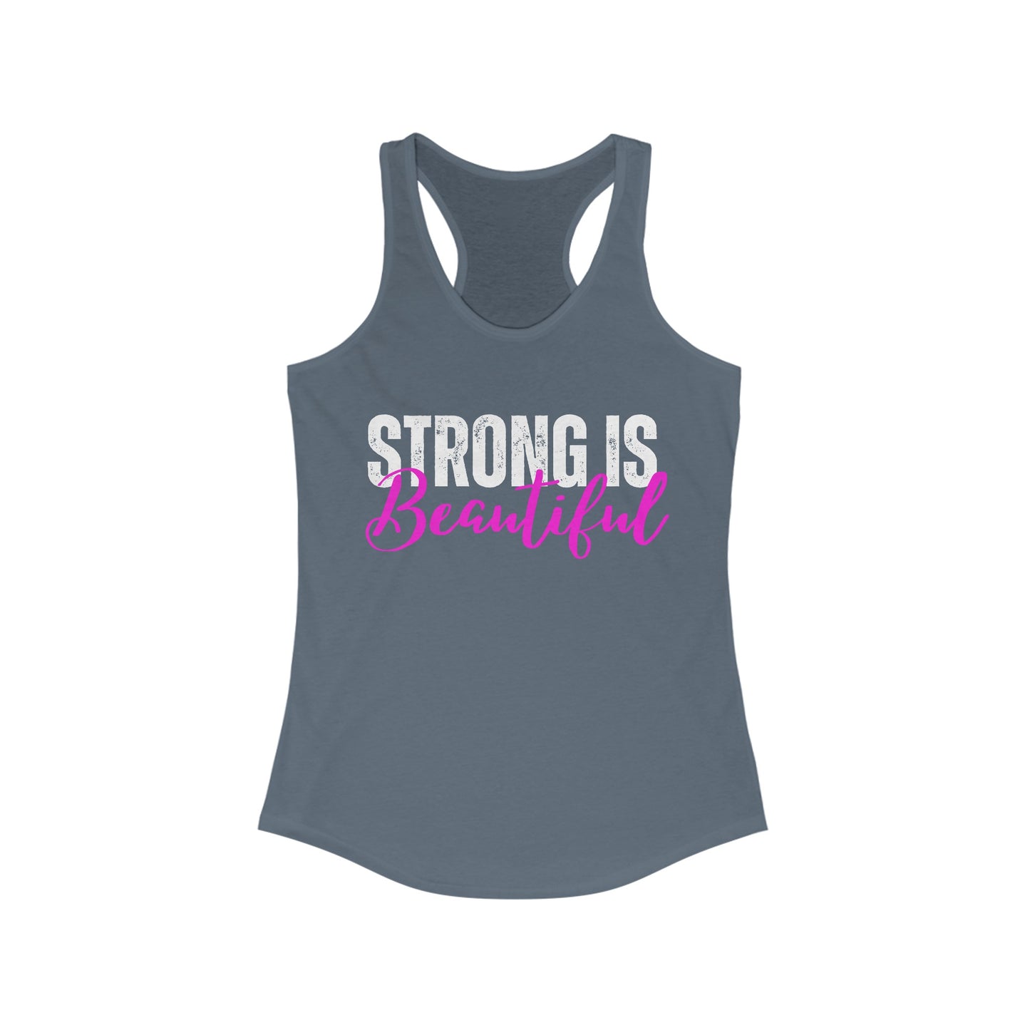 Strong is Beautiful Shirt for Workout Lover gifts for Womens Tank Tops for Gym gifts for Her gift for Mom Tank Tops Strength Training T Shirts
