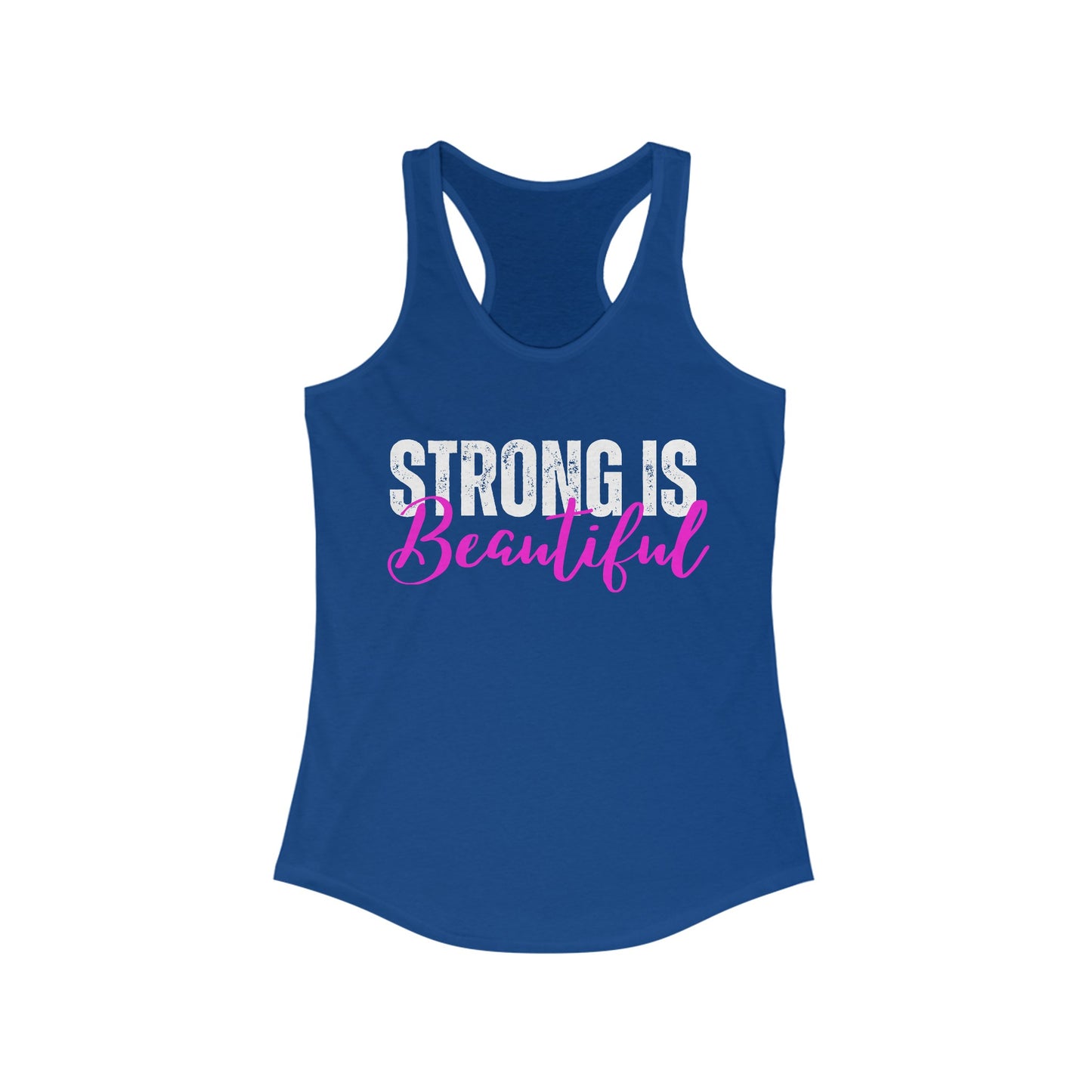 Strong is Beautiful Shirt for Workout Lover gifts for Womens Tank Tops for Gym gifts for Her gift for Mom Tank Tops Strength Training T Shirts