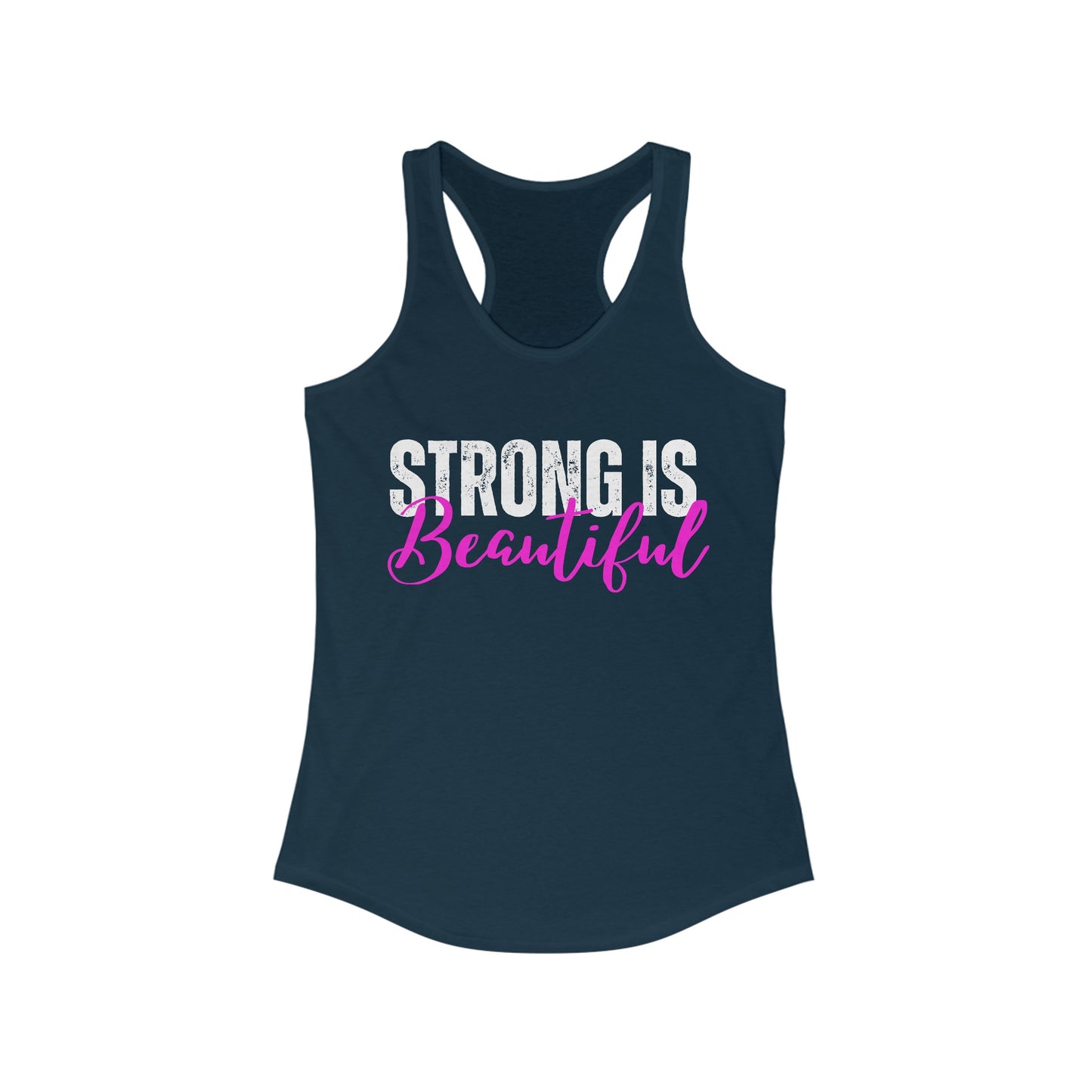 Strong is Beautiful Shirt for Workout Lover gifts for Womens Tank Tops for Gym gifts for Her gift for Mom Tank Tops Strength Training T Shirts