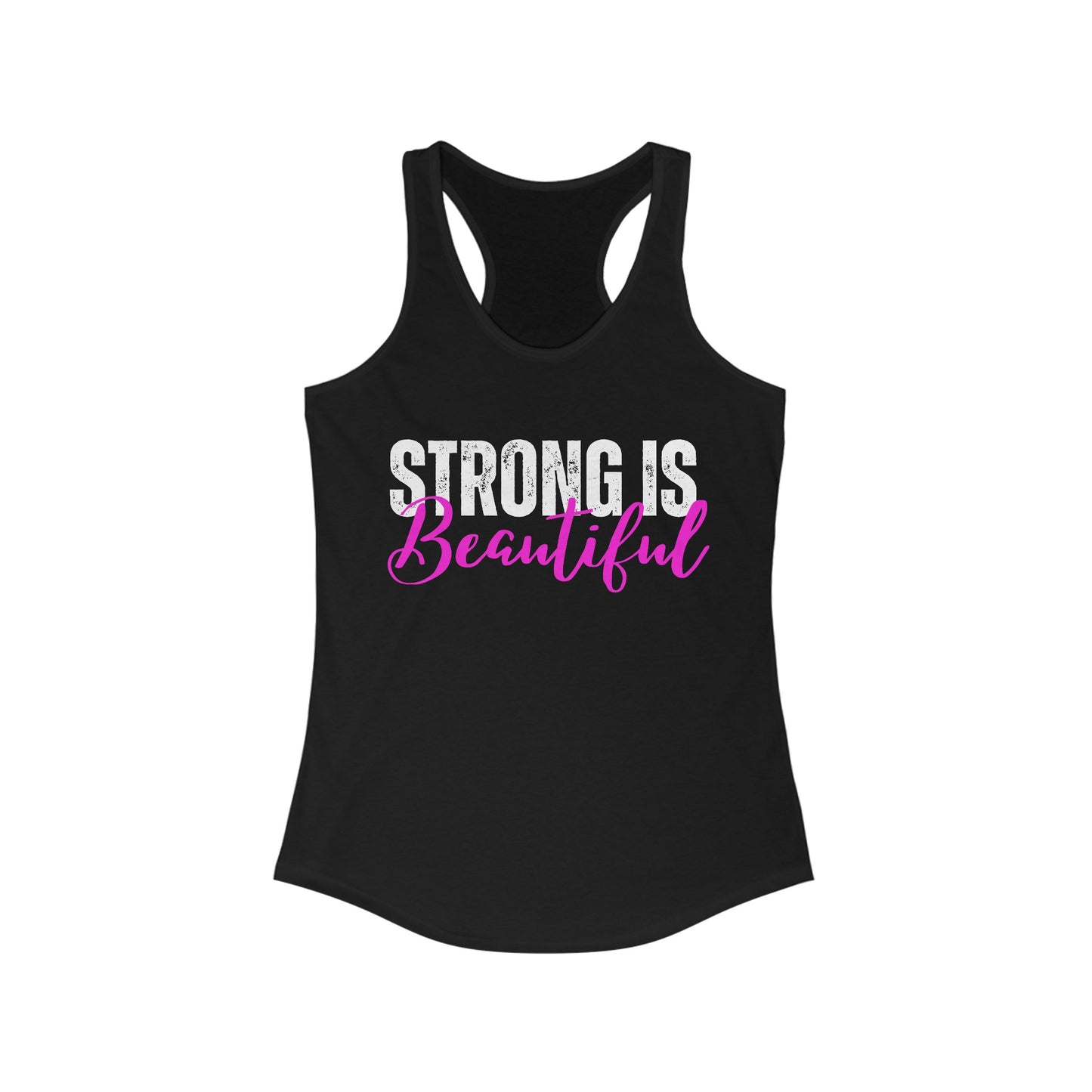 Strong is Beautiful Shirt for Workout Lover gifts for Womens Tank Tops for Gym gifts for Her gift for Mom Tank Tops Strength Training T Shirts