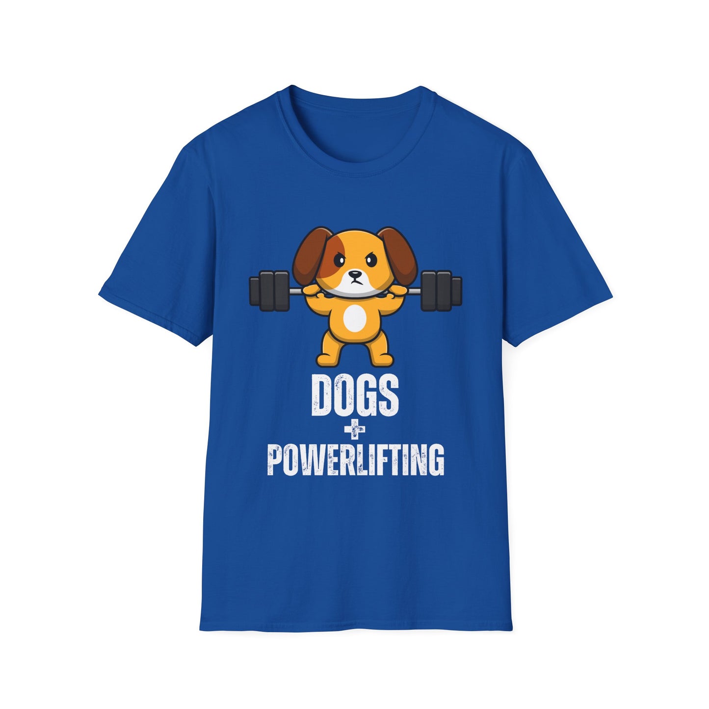 Powerlifting T-shirt for Dog Lover gift for Powerlifting Lover T Shirt Dogs & Powerlifting Shirt for Fitness Lover gift for Powerlifter