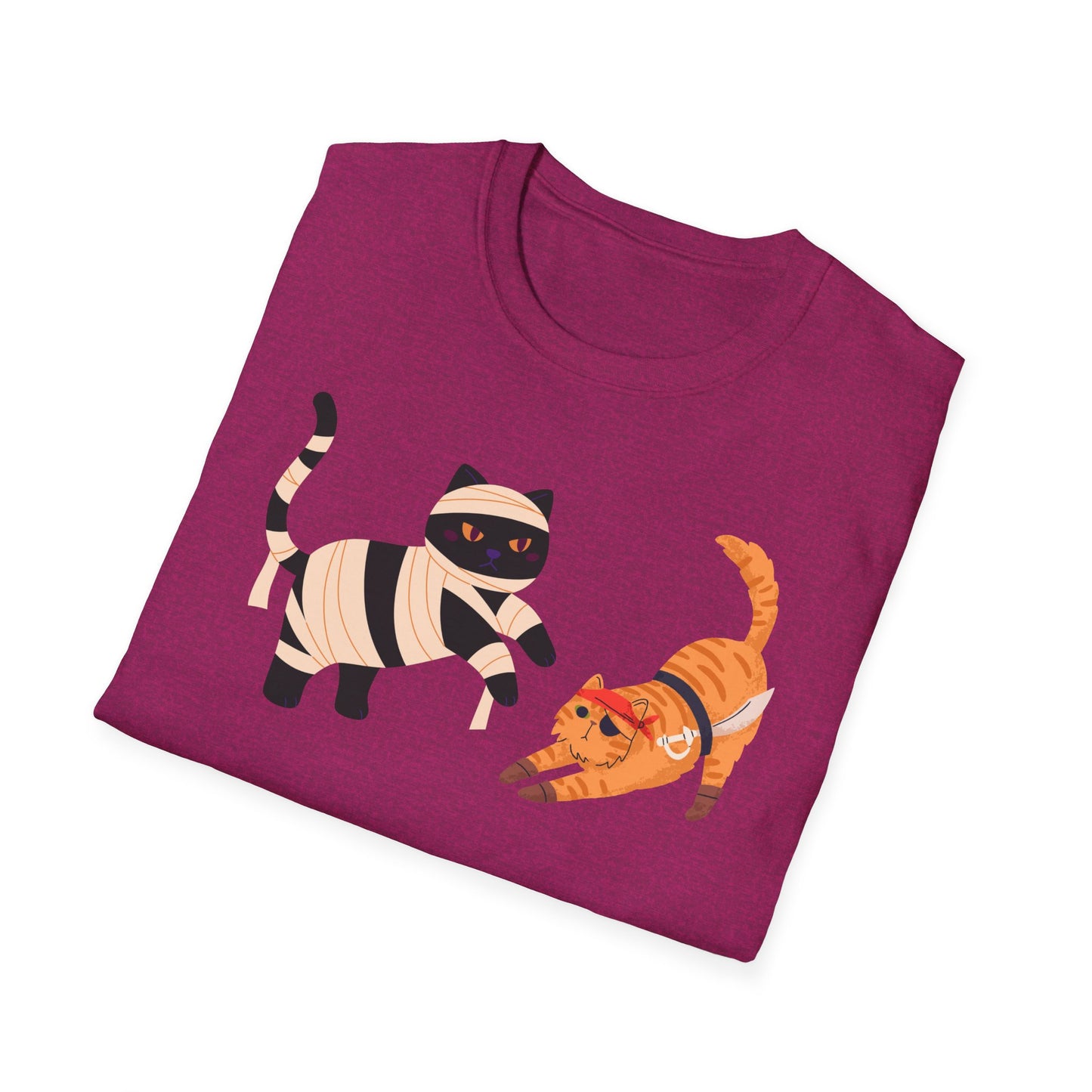 Halloween cats Shirt for Halloween Mumy Tshirt Spooky Season Cat Tee Halloween Cute Women Outfit Halloween Gift for Cat Lovers Funny tee