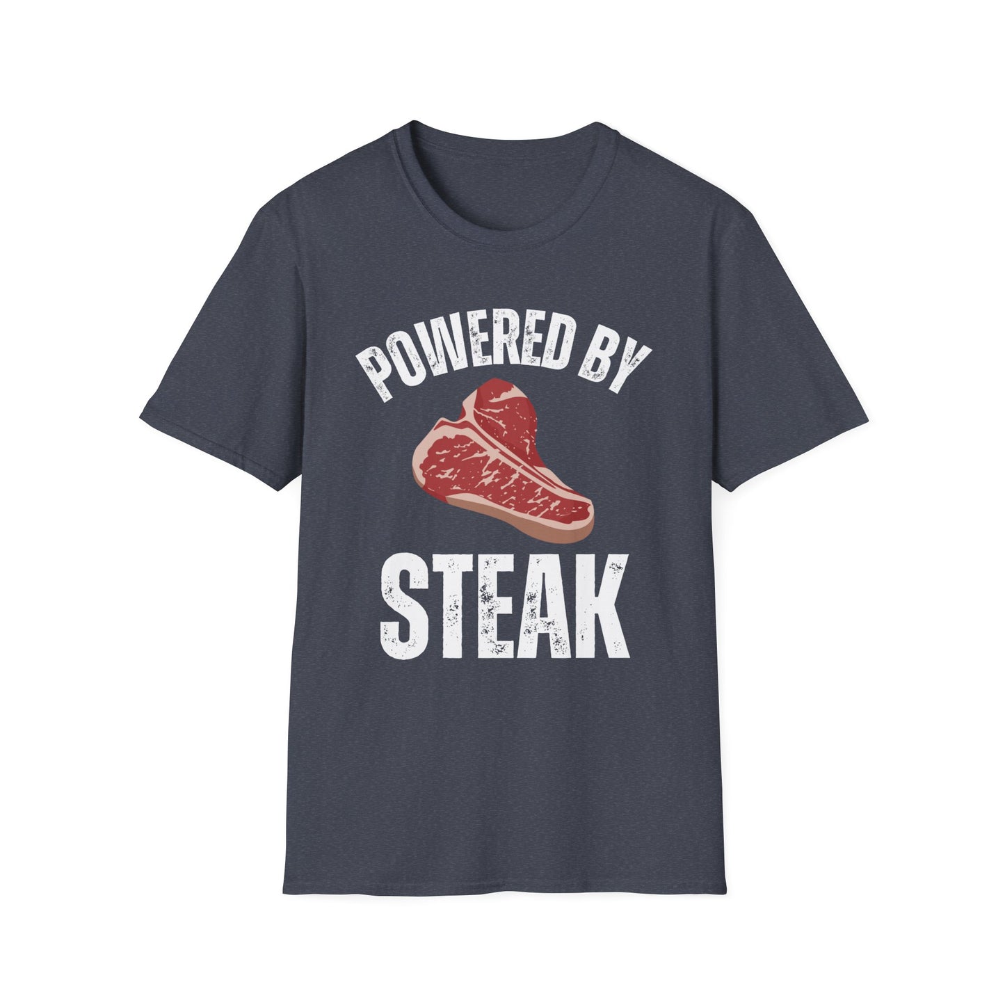 Steak Shirt - Powered By Steak T-shirt for Meat Lover Shirt for Meat Lover gift for Carnivore T Shirt