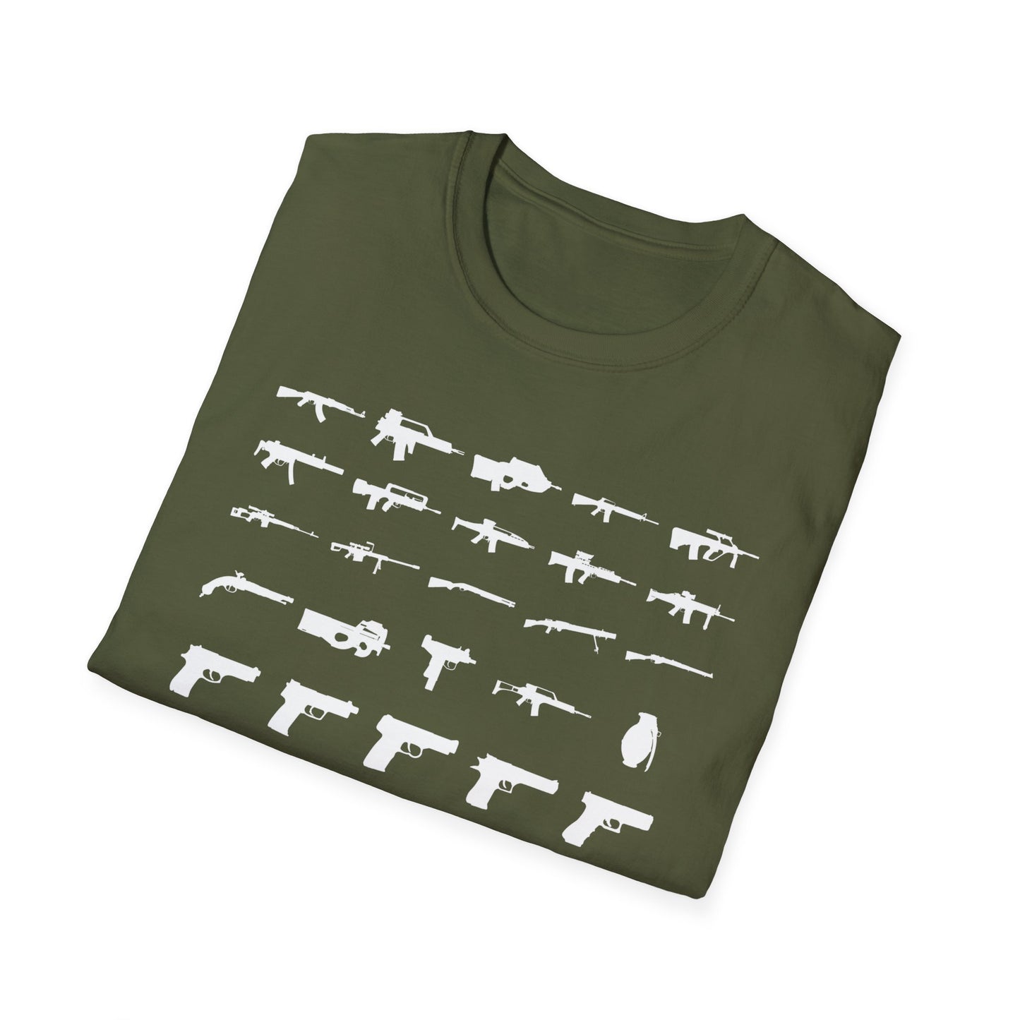 Guns Collection Collector's T Shirt Gun Shirt for Veterans gift for Military gift for Him - Gun Lover T-shirt for Gun Lovers Tee - Pro Gun T Shirt