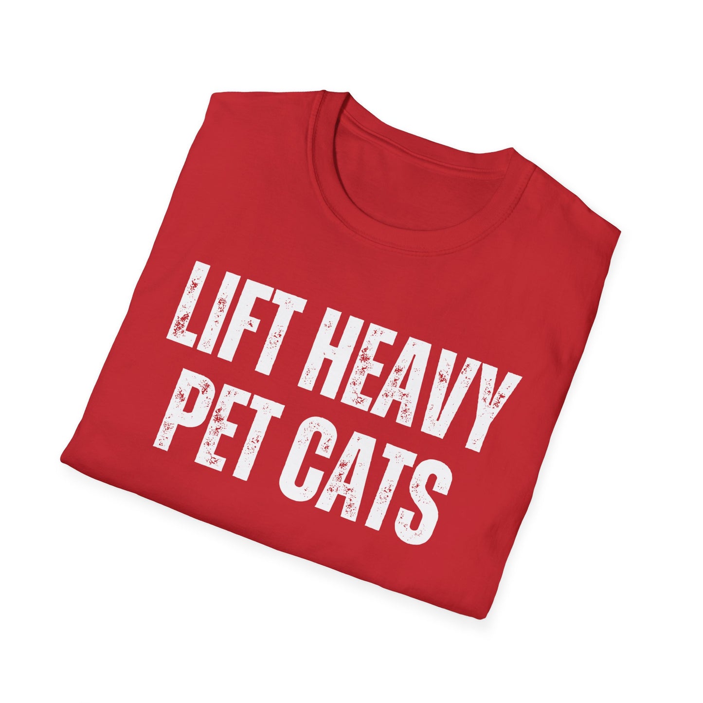 Lift Heavy Pet Cats T-shirt for Gym Lover gift for Cat Lover T shirt Cute Cat Shirt for Fitness Lover gift for Workout Shirts