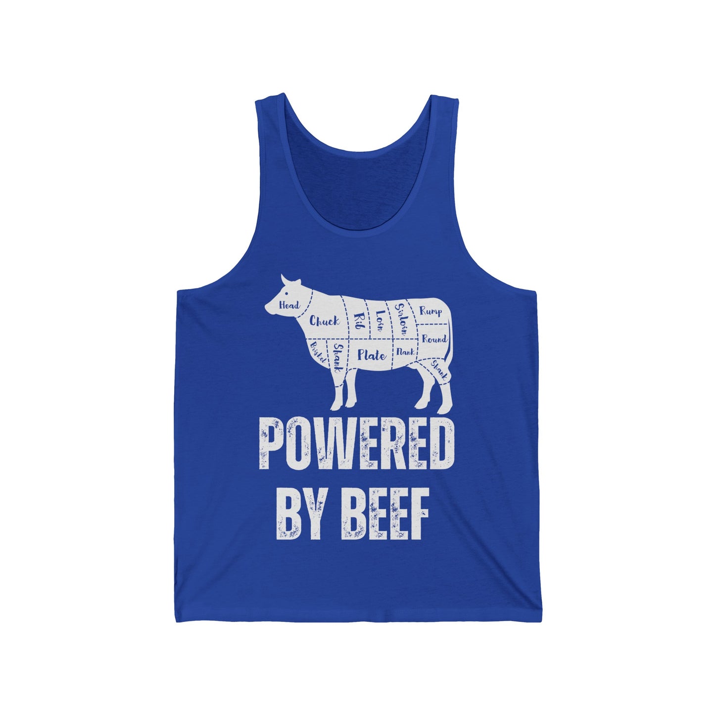 Carnivore Tank Top for Carnivore Diet gift Funny Meat Shirts for Workout Tank Top for Gym Rat gifts Powered By Beef Tank Tops