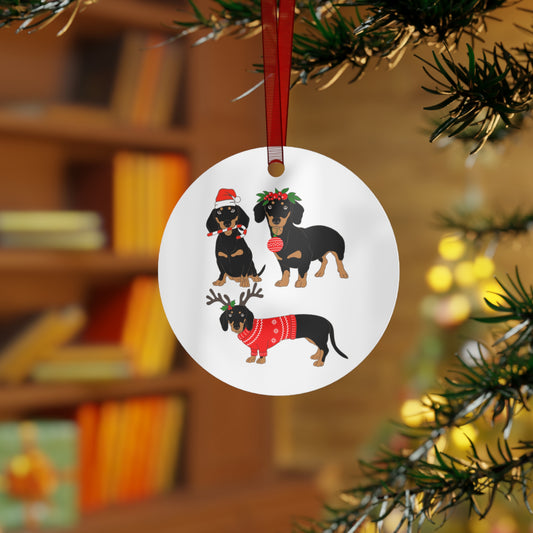 Weiner Dog Ornaments for Dachshund Dog Ornaments for Christmas Tree Ornament Dachshund Ornament for Funny Weiner Dog gifts for Her