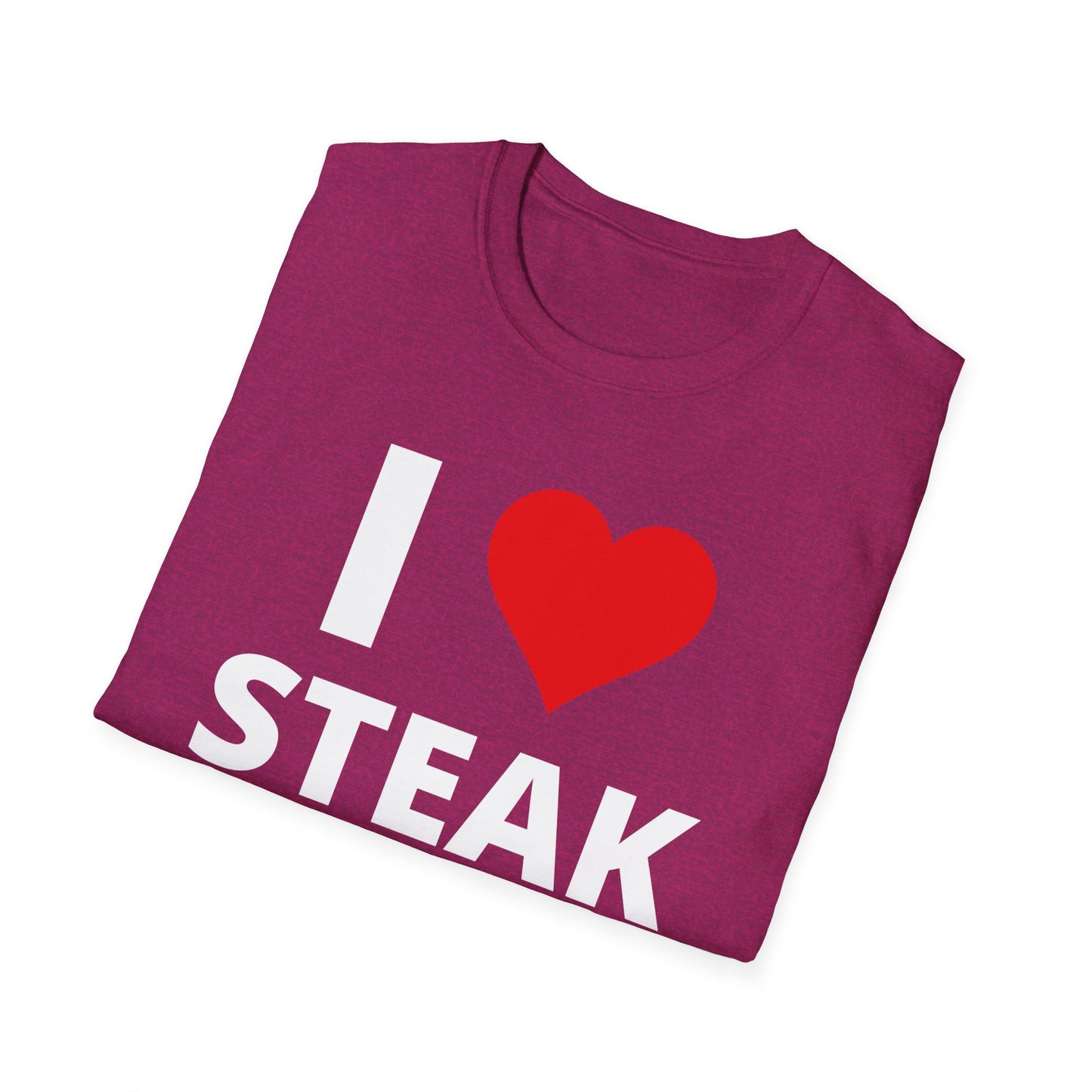I Heart Steak Shirt I Love Steak T Shirt BBQ Shirt for Steak Lover gift for Meat gift for Carnivore gift for Him - Grilling T-shirt - Meat T shirt - Meat Lover T-shirts