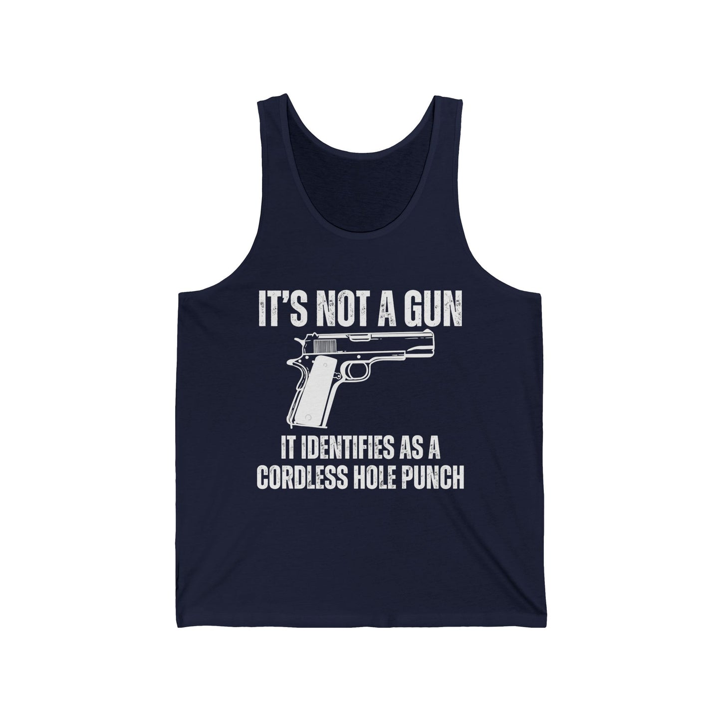 Funny Gun Tank Top for 2nd Amendment Supporter gift for Gun Lover gifts Pistol Tank Tops for Pro Gun Tank Tops Funny Gun Puns for Him gifts