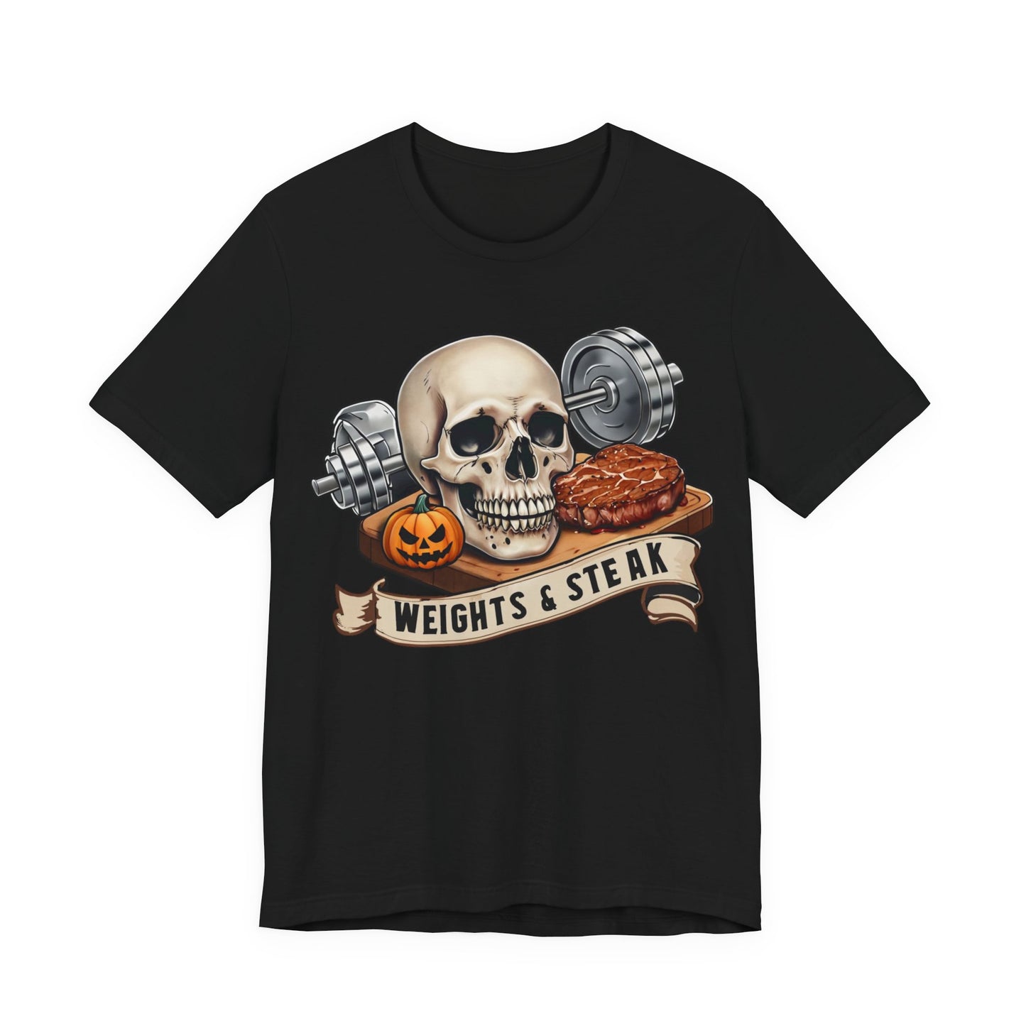 Halloween Skeleton T-Shirt, Men's Women's Unisex Tee, Lightweight Shirt, Funny Costume Top, Spooky Graphic Apparel