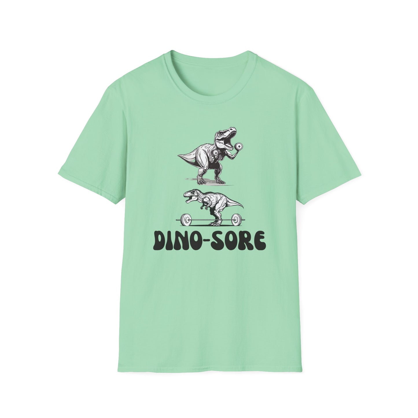 Funny Workout Top for Gym Shirts for Powerlifting T Rex Shirt Dino Sore Pun T Shirt for Fitness Enthusiasts gifts for Gym Lover T-shirts