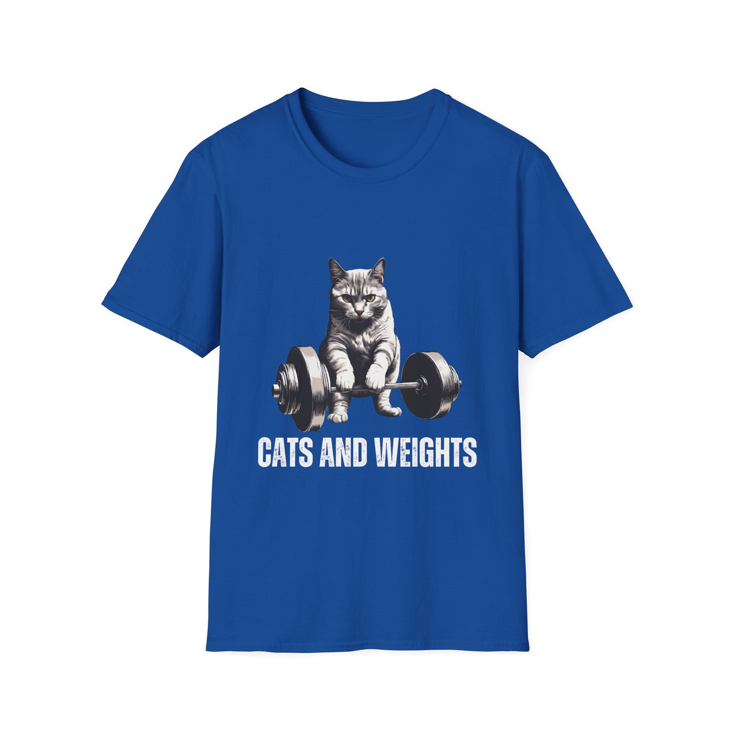 Cat Weightlifting T-Shirt for Cat Lover gift for Gym Lover Powerlifting Cat Shirt Funny Weightlifting CAT T Shirt